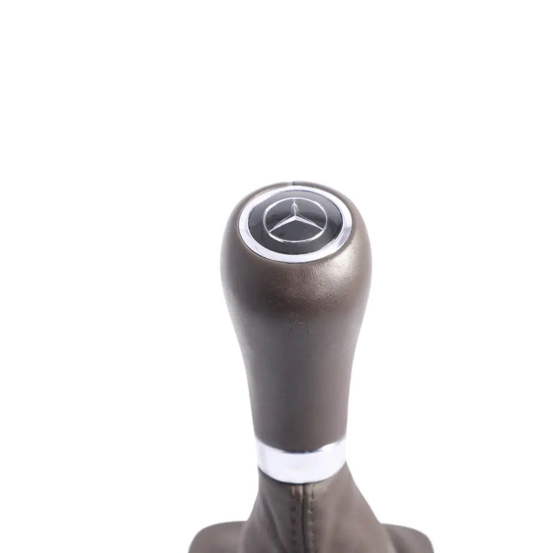 Mercedes W207 Gear Shift Knob Lever Selector Cover Brown Automatic - SKU A2072670510-2 - Part number A2072670510