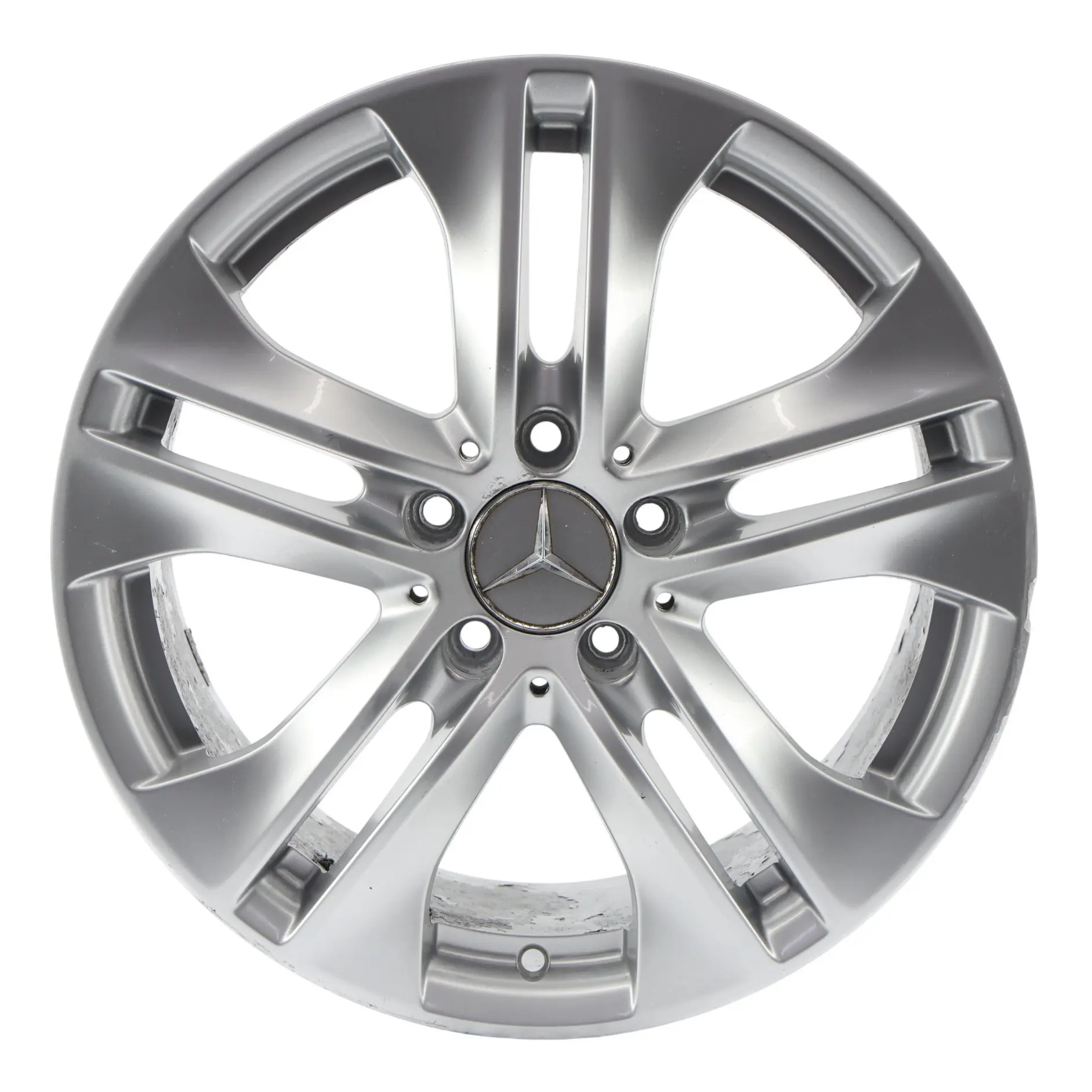 Mercedes C207 Cerchio In Lega 17" 5 Doppie Razze 7,5J ET:45 Argento A2074010602