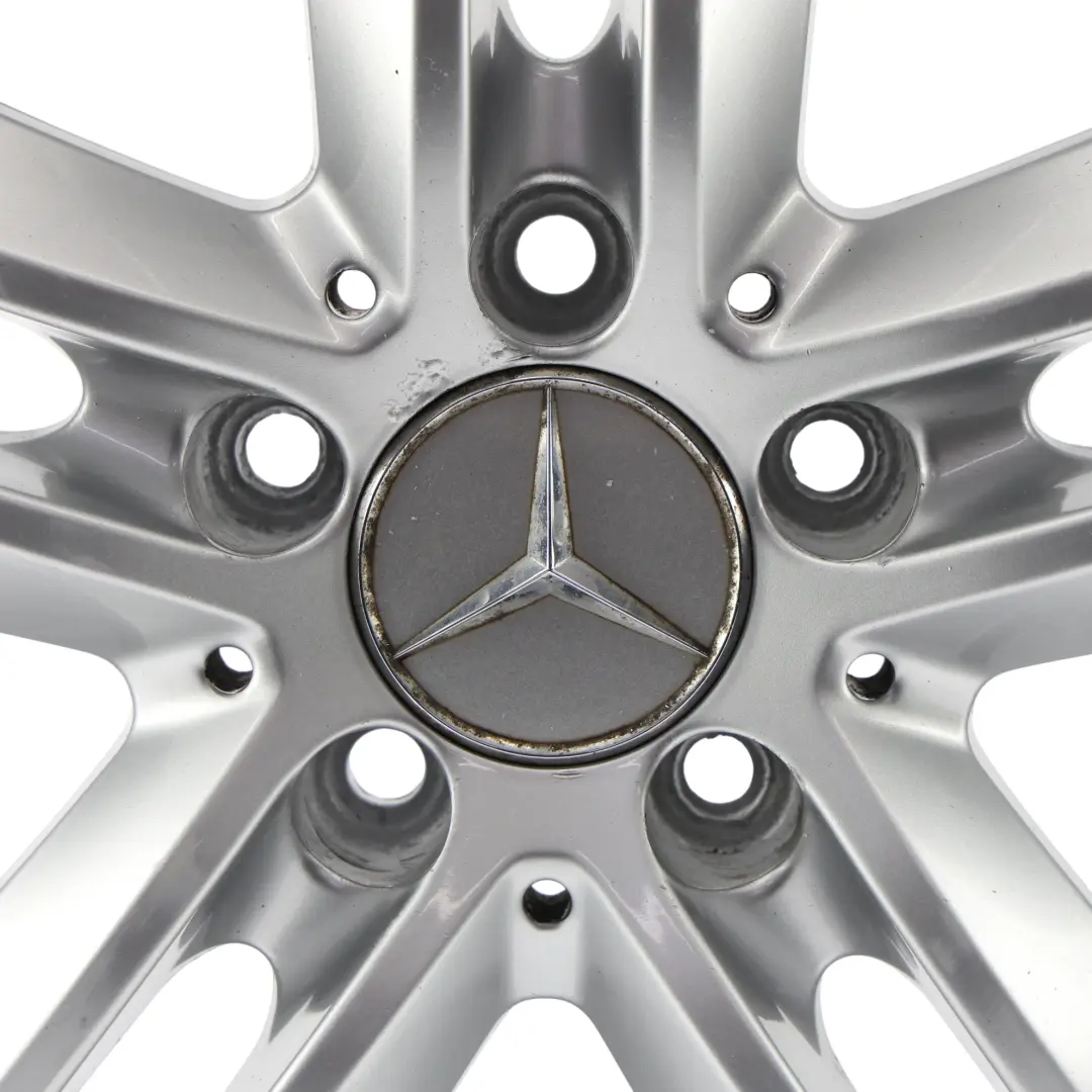 Mercedes C207 Cerchio In Lega 17" 5 Doppie Razze 7,5J ET:45 Argento - SKU A2074010602-1 - Numero di parte A2074010602