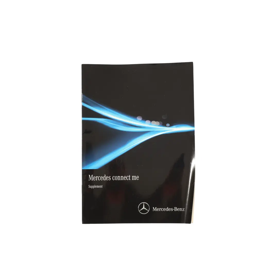 Mercedes W212 Owner's Handbook Supplement Books Slipcase Pouch Case Wallet Set - SKU A2075847402 - Part number A2075847402