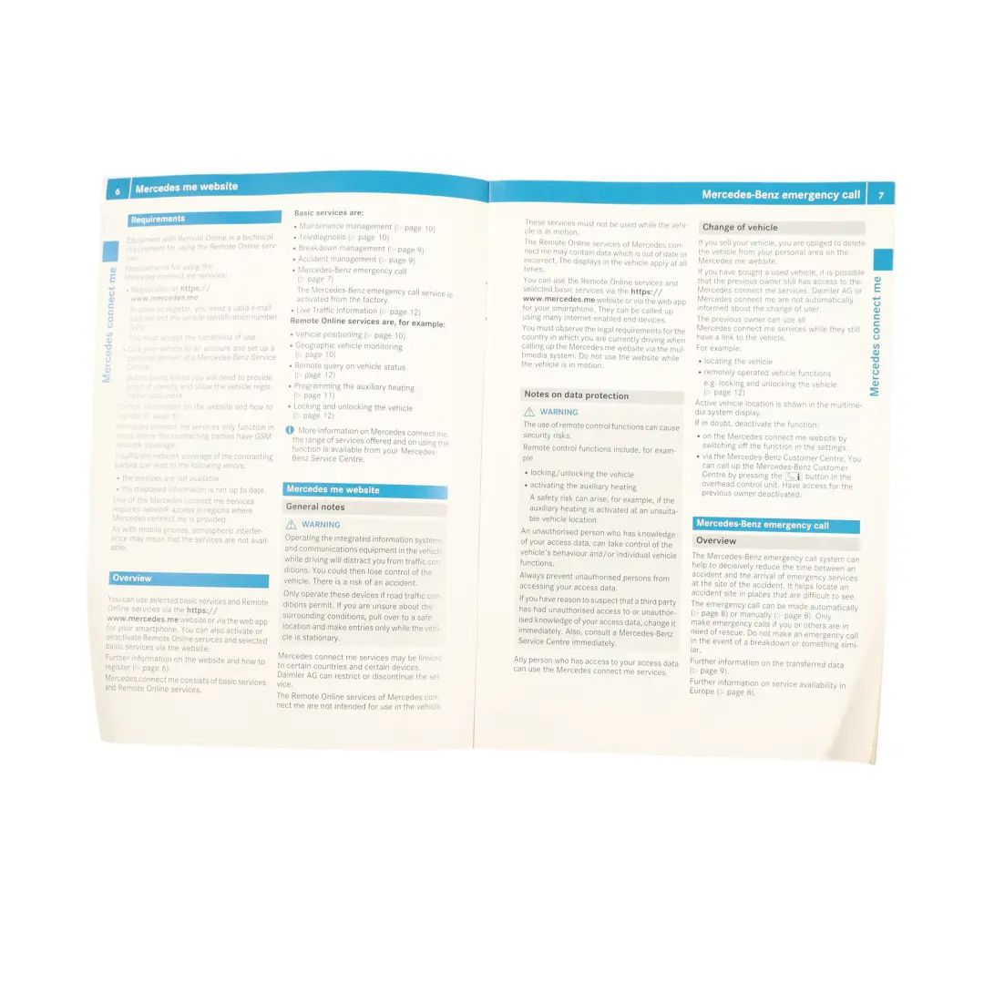 Mercedes W212 Owner's Handbook Supplement Books Slipcase Pouch Case Wallet Set - SKU A2075847402 - Part number A2075847402