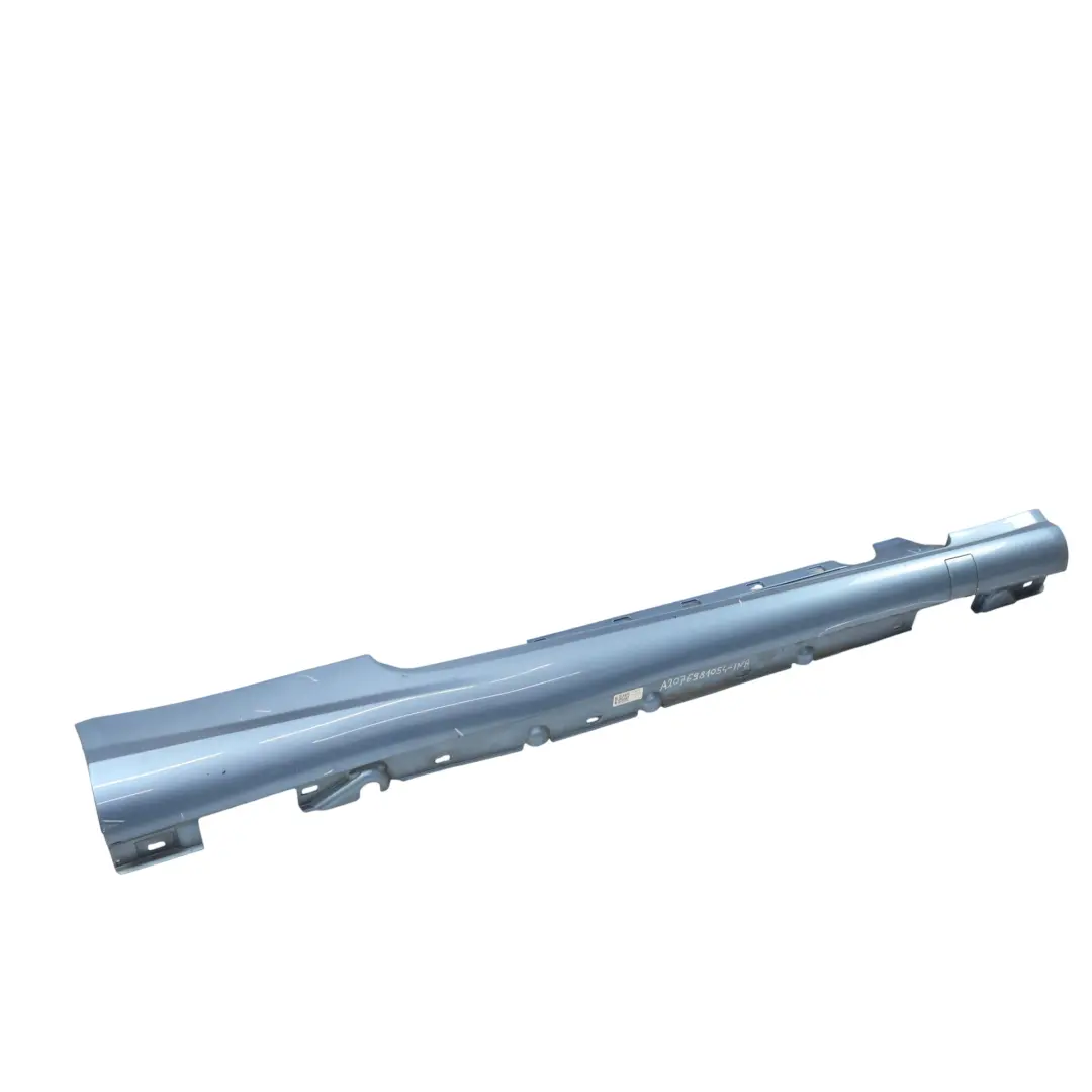 Side Skirt Door Sill Cover Right O/S Indigolite Blue - 230 to Mercedes A207 AMG with Part number A2076981054 Mercedes A207 AMG Side Skirt Door Sill Cover Right O/S Indigolite Blue - 230 - SKU A2076981054-INB - Part number A2076981054