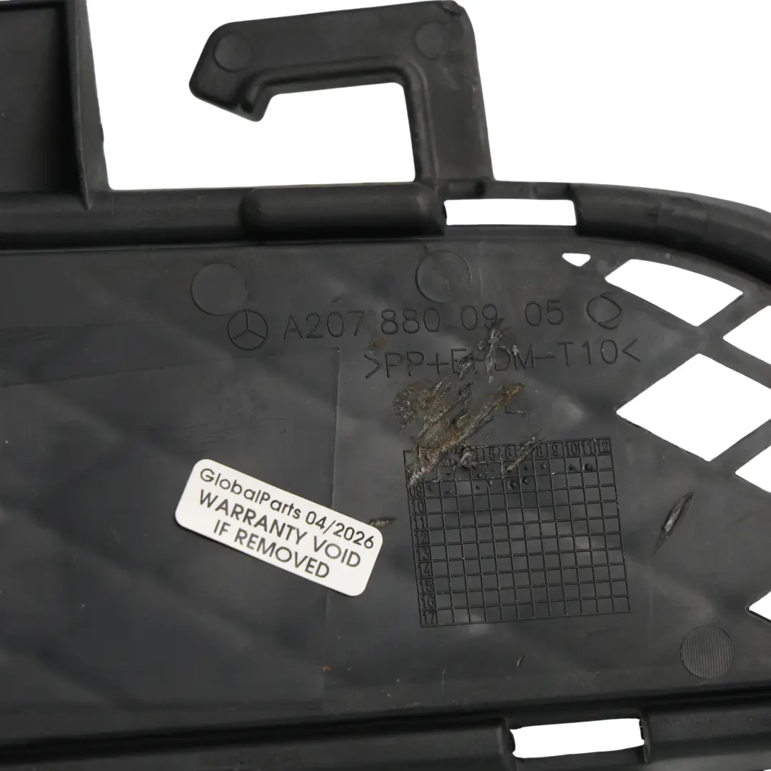 Mercedes C207 Front Bumper Fog Light Lamp Cover Trim Left N/S - SKU A2078800905 - Part number A2078800905