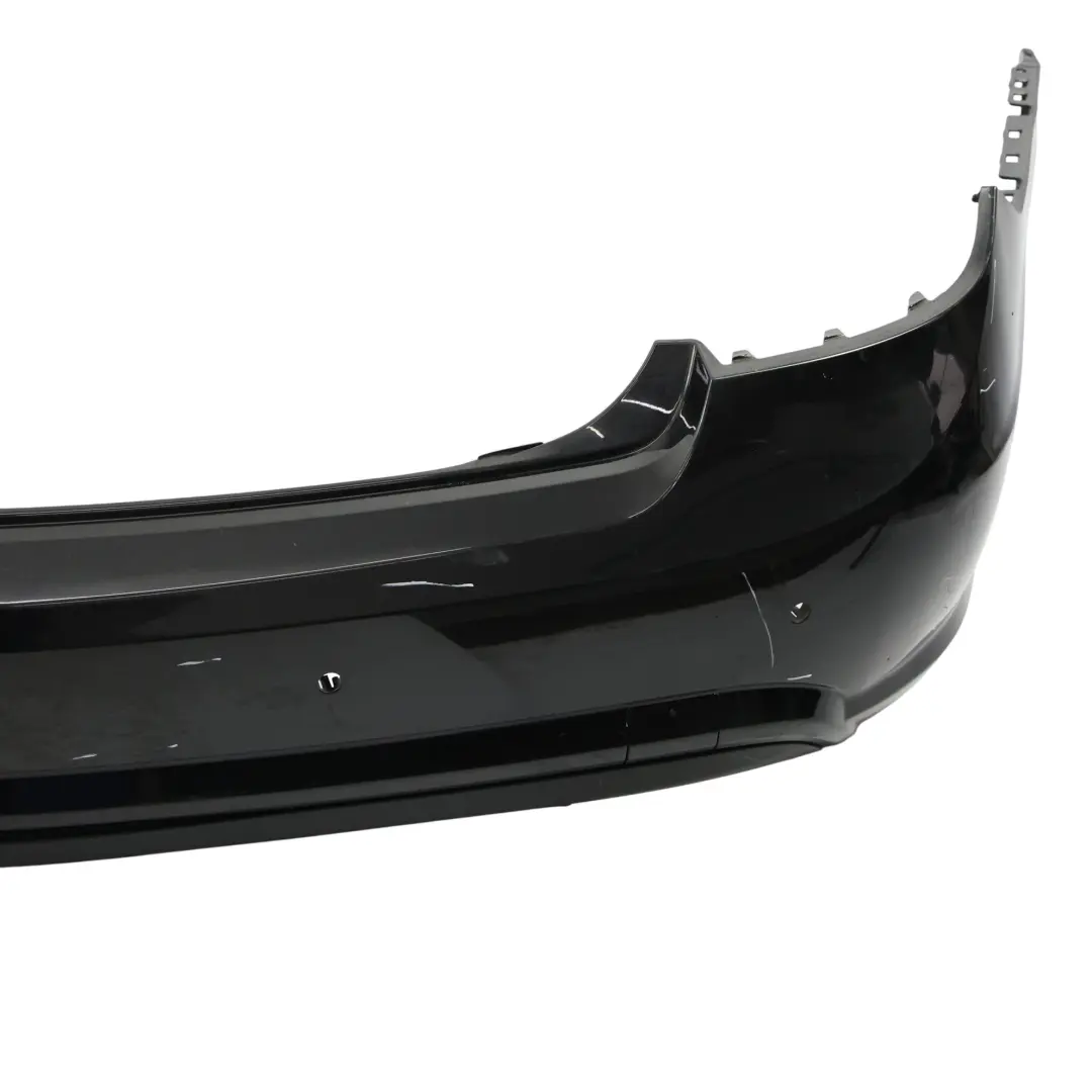 W207 Rear Bumper Trim Panel Covering Sport Obsidian Black - 197 to Mercedes with Part number A2078803647 Mercedes W207 Rear Bumper Trim Panel Covering Sport Obsidian Black - 197 - SKU A2078803647-OB3 - Part number A2078803647