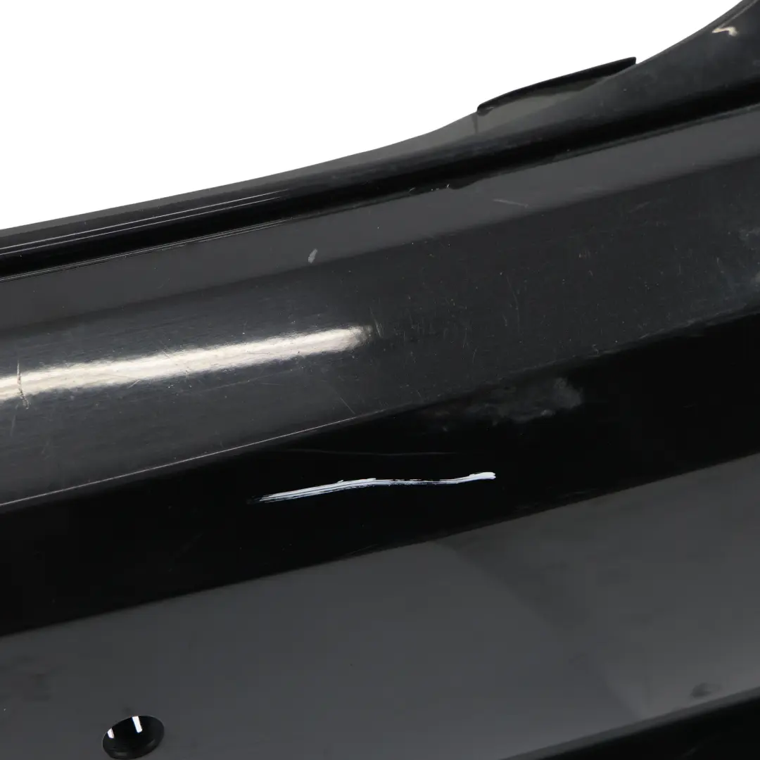 Mercedes W207 Rear Bumper Trim Panel Covering Sport Obsidian Black - 197 - SKU A2078803647-OB3 - Part number A2078803647