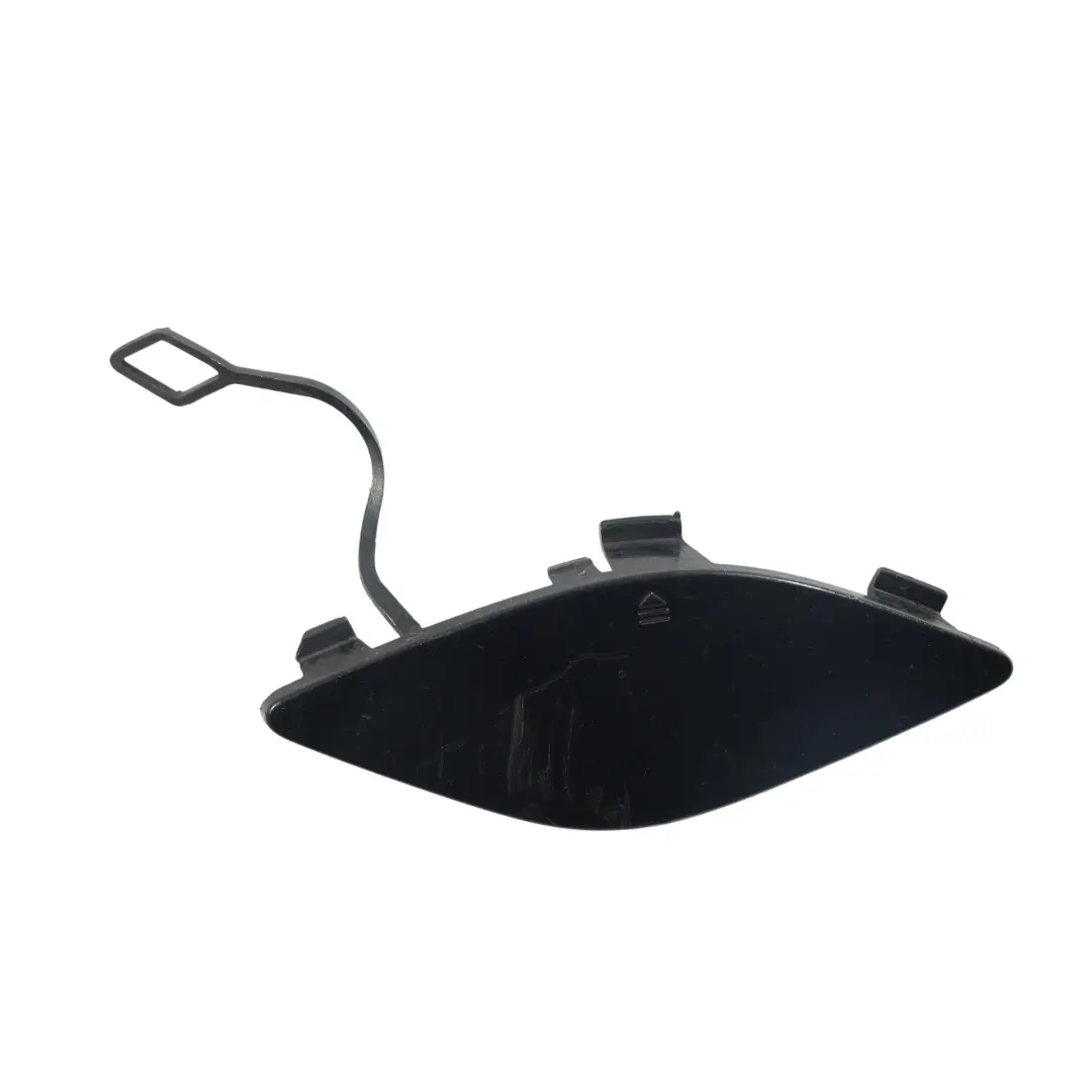 Mercedes W207 Tapa Gancho Remolque Parachoques Delantero Negro Obsidian - SKU A2078850123-OB - Número de pieza A2078850123