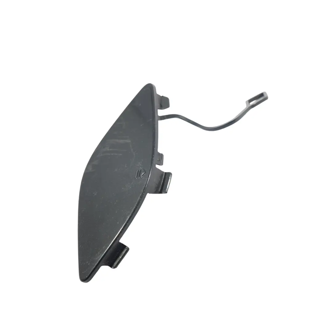 Mercedes W207 Tapa Gancho Remolque Parachoques Delantero Negro Obsidian - SKU A2078850123-OB - Número de pieza A2078850123