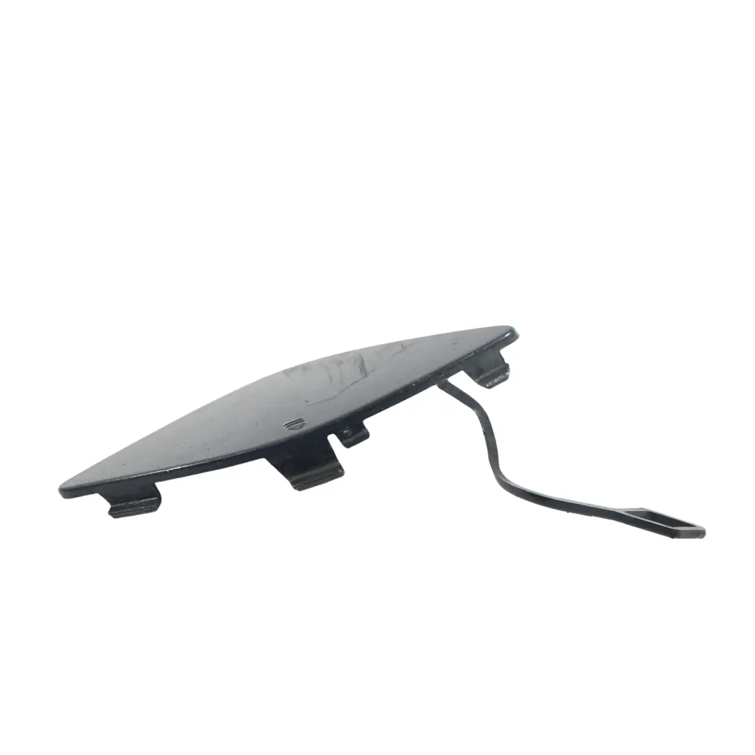 Mercedes W207 Front Bumper Tow Eye Hook Cover Cap Obsidian Black - 197 - SKU A2078850123-OB - Part number A2078850123