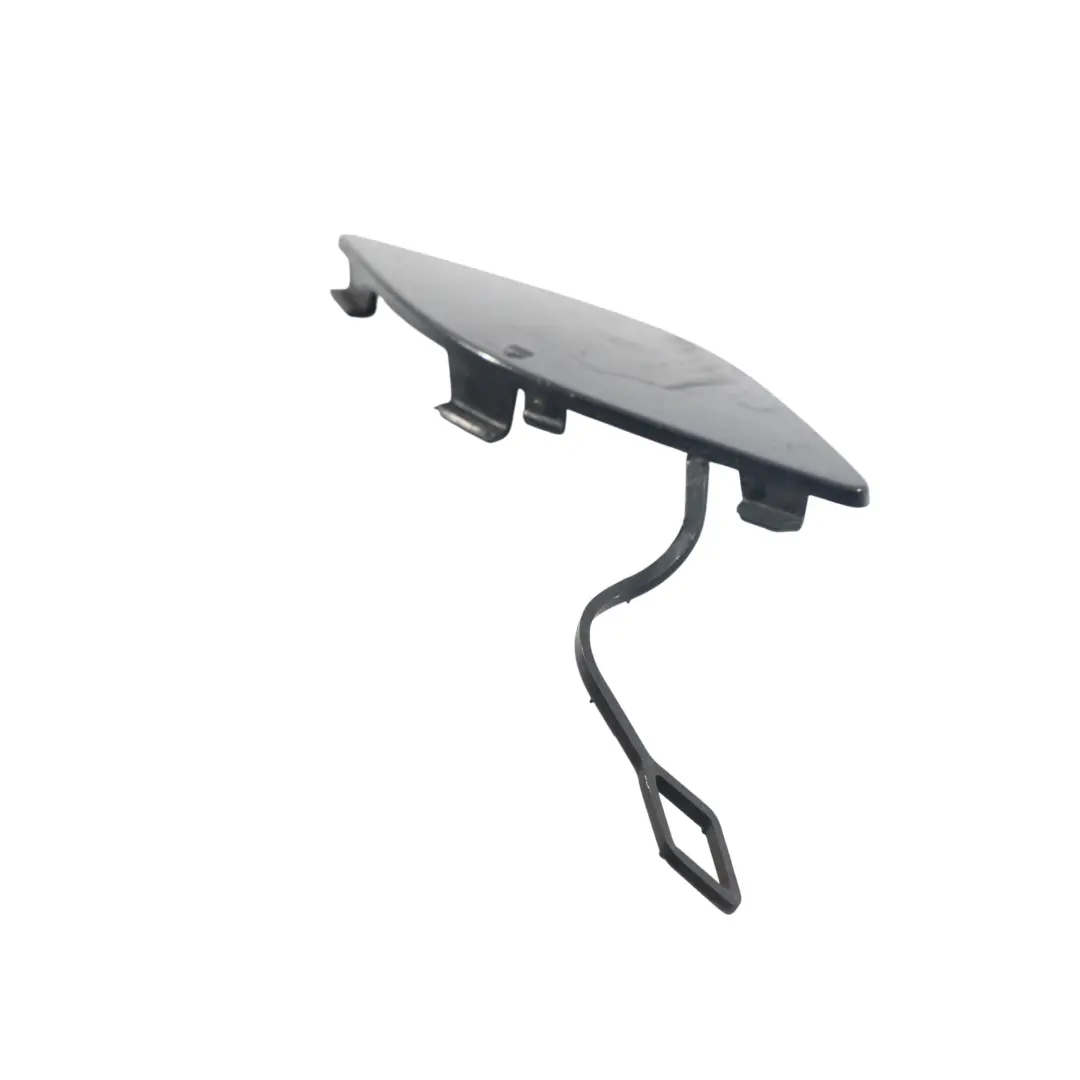 W207 Front Bumper Tow Eye Hook Cover Cap Obsidian Black - 197 to Mercedes with Part number A2078850123 Mercedes W207 Front Bumper Tow Eye Hook Cover Cap Obsidian Black - 197 - SKU A2078850123-OB - Part number A2078850123