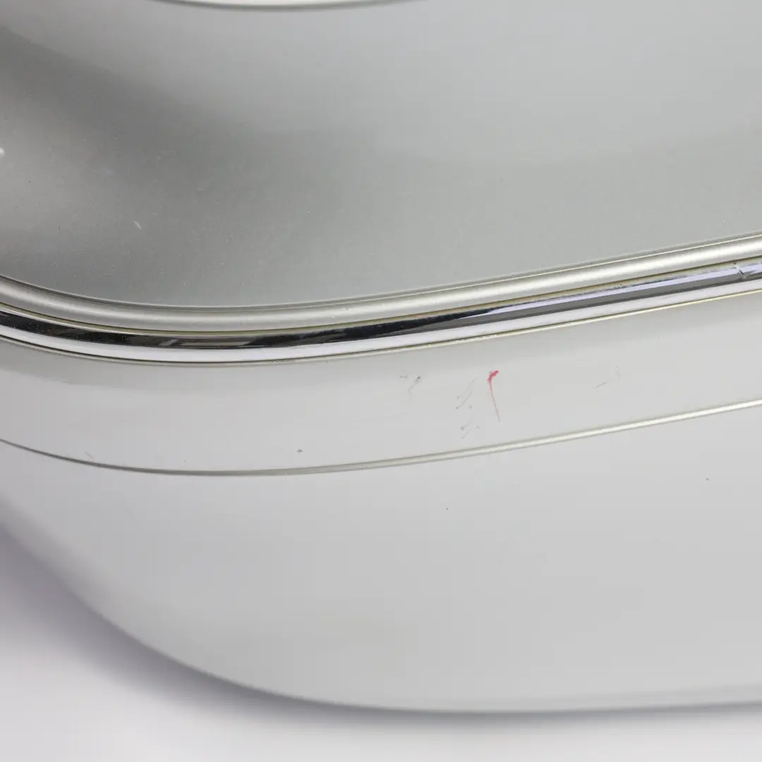 Mercedes W209 Rear Bumper Trim Panel Covering Iridium Silver Metallic - 775 - SKU A2098800040-IRS - Part number A2098800040