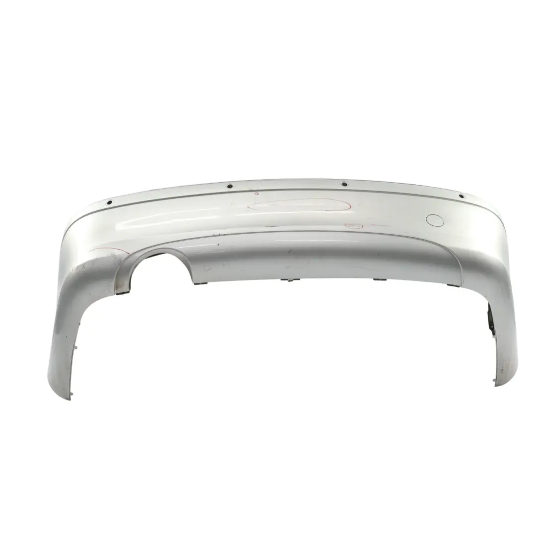Bumper Trim Panel Covering Iridium Silver Metallic - 775 to Mercedes W209 Rear with Part number A2098800040 Mercedes W209 Rear Bumper Trim Panel Covering Iridium Silver Metallic - 775 - SKU A2098800040-IRS - Part number A2098800040