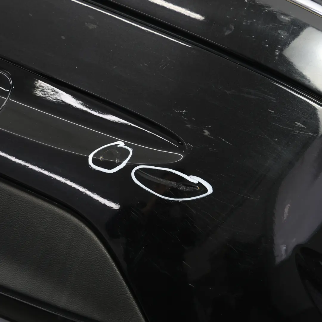Mercedes W209 Zderzak Tylny AMG Obsidian Black Czarny Metalik - 197 - SKU A2098851425-OB - Numer Części A2098851425