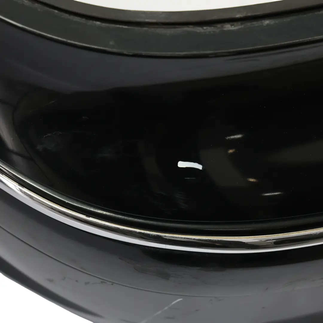 Mercedes W209 Rear Bumper AMG Trim Panel Covering Obsidian Black Metallic - 197 - SKU A2098851425-OB - Part number A2098851425