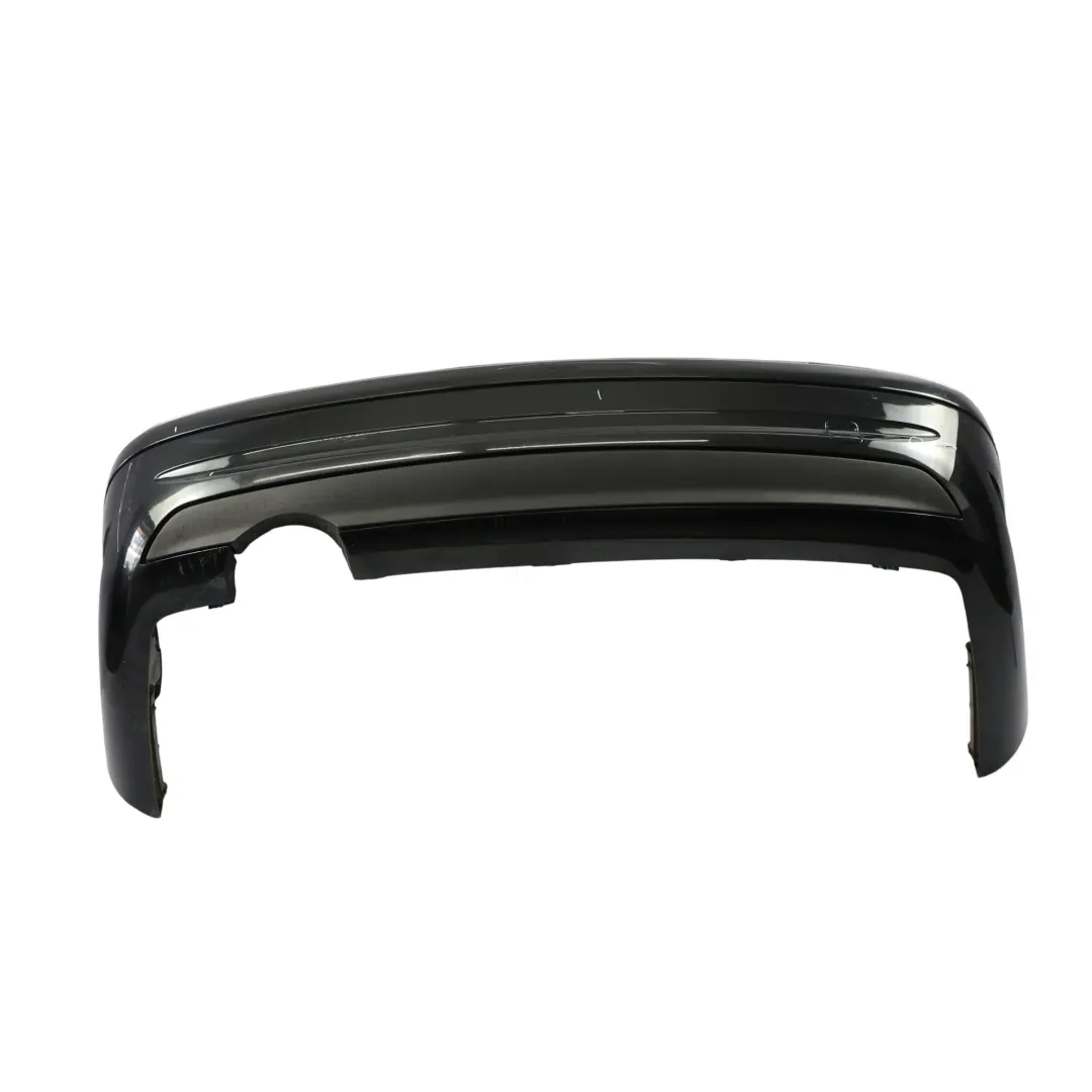 Mercedes W209 Rear Bumper AMG Trim Panel Covering Obsidian Black Metallic - 197 - SKU A2098851425-OB - Part number A2098851425