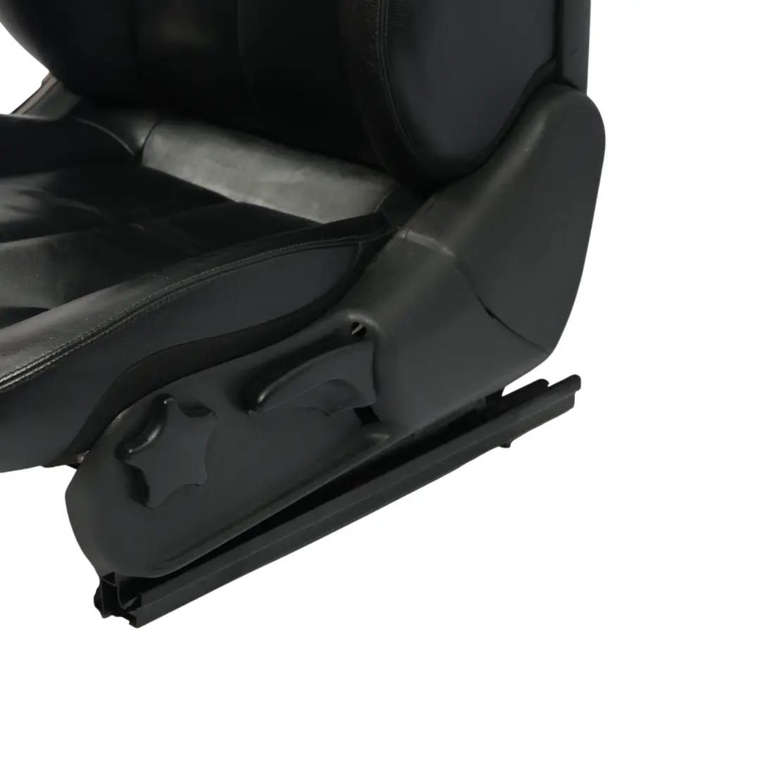 Front Left N/S Seat Multi Contour Black Leather Nappa Amaretta to Mercedes A209 with Part number A2099106993 Mercedes A209 Front Left N/S Seat Multi Contour Black Leather Nappa Amaretta - SKU A2099106993-1 - Part number A2099106993