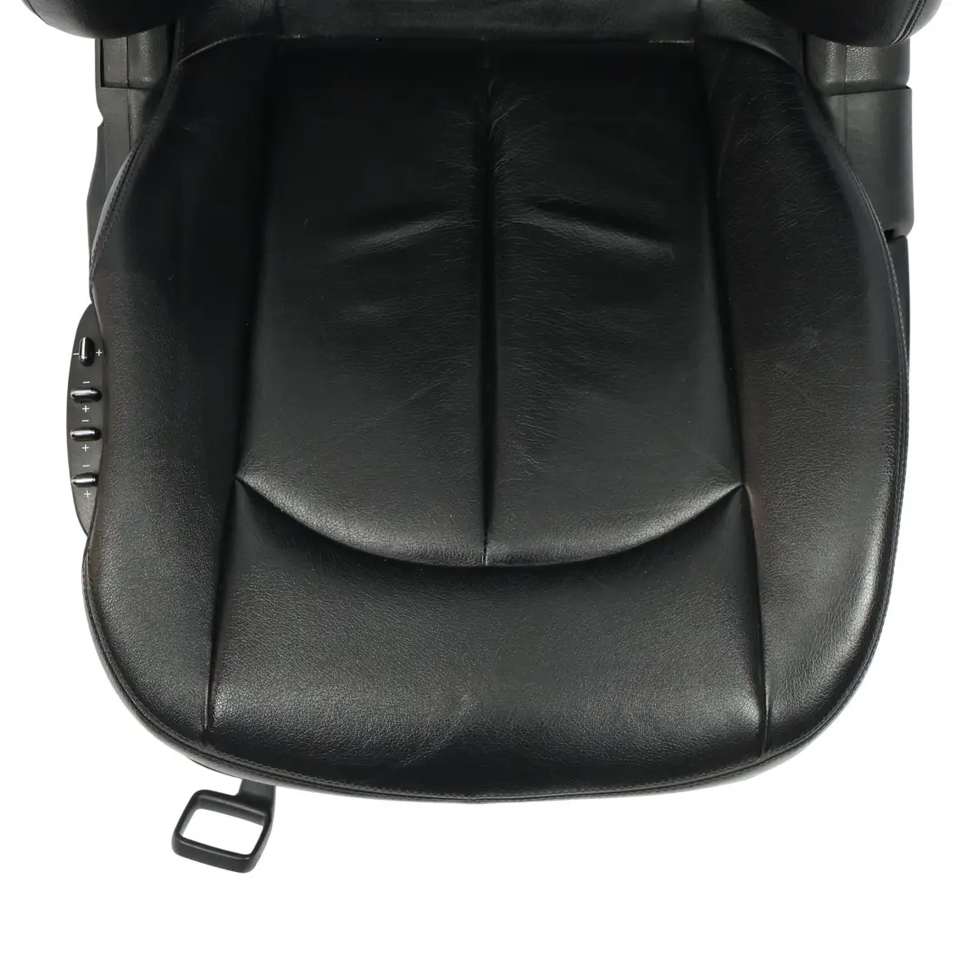 Mercedes A209 Sedile anteriore sinistro Multi Contour Pelle Nera Nappa Amaretta - SKU A2099106993-1 - Numero di parte A2099106993