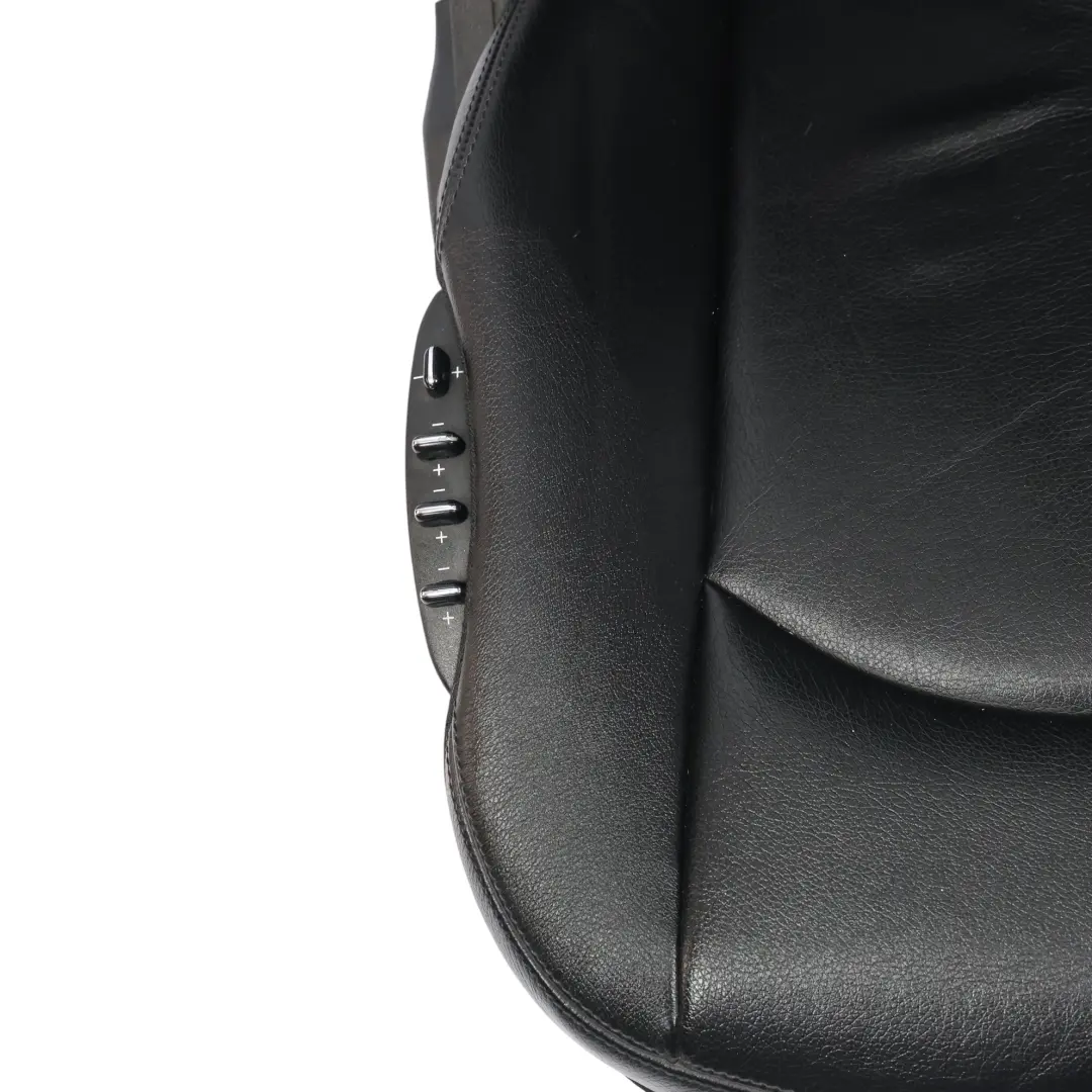 Mercedes A209 Przedni Lewy Fotel Wielokonturowy Czarna Skóra Nappa Amaretta - SKU A2099106993-1 - Numer Części A2099106993