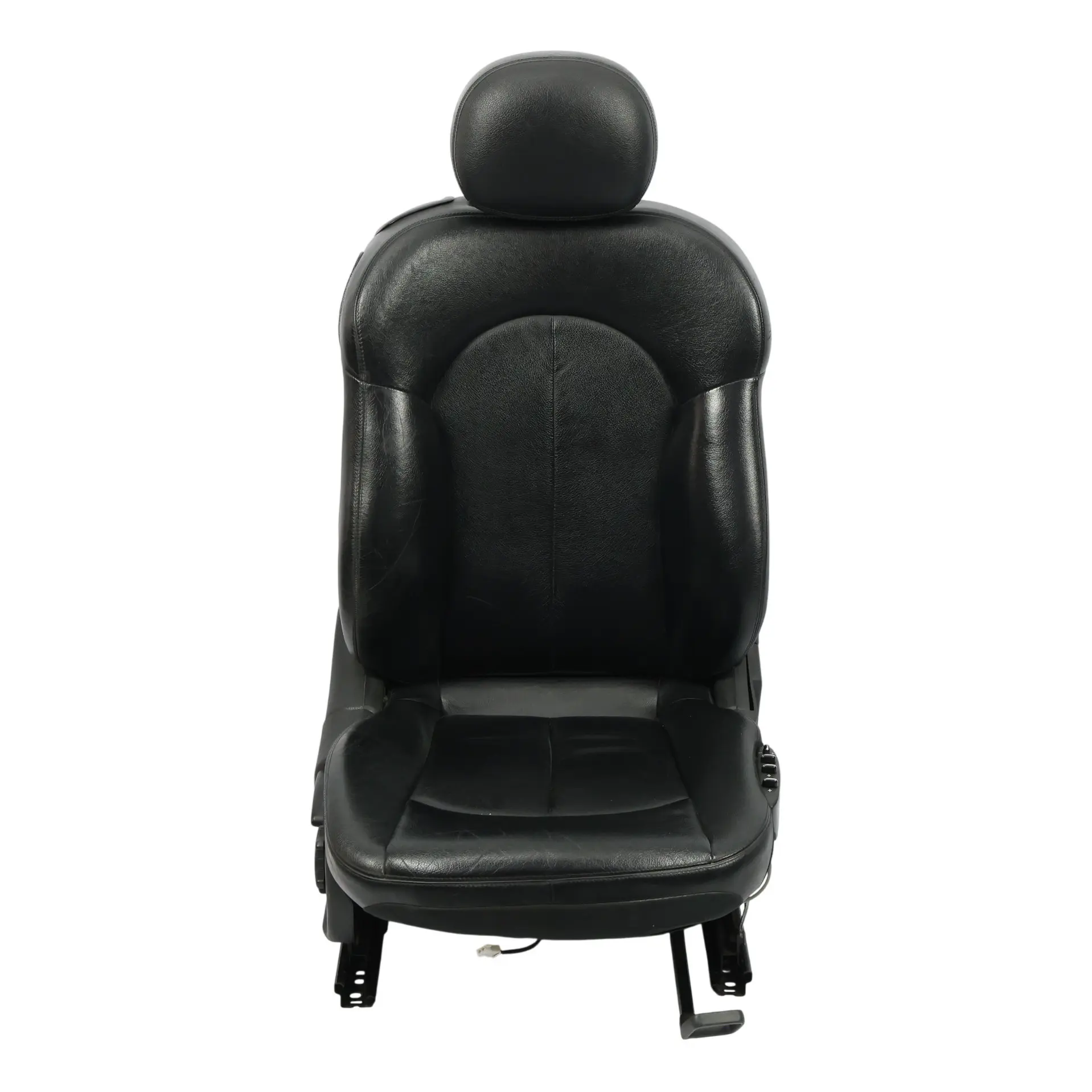 Mercedes A209 Vorne Rechts Sitz Multi Contour Schwarz Leder Nappa Amaretta