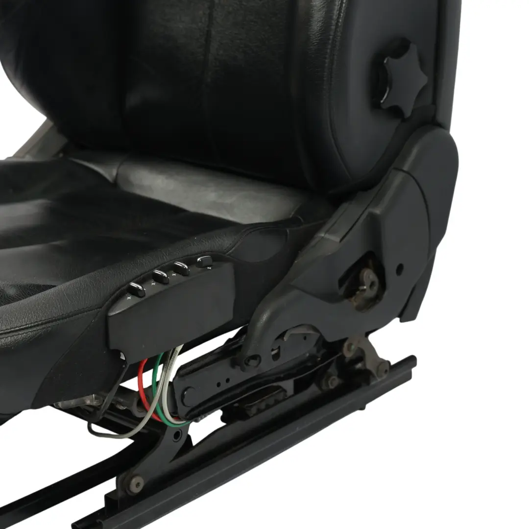 Mercedes A209 Przedni Prawy Fotel Multi Contour Czarny Skóra Nappa - SKU A2099107093-1 - Numer Części A2099107093