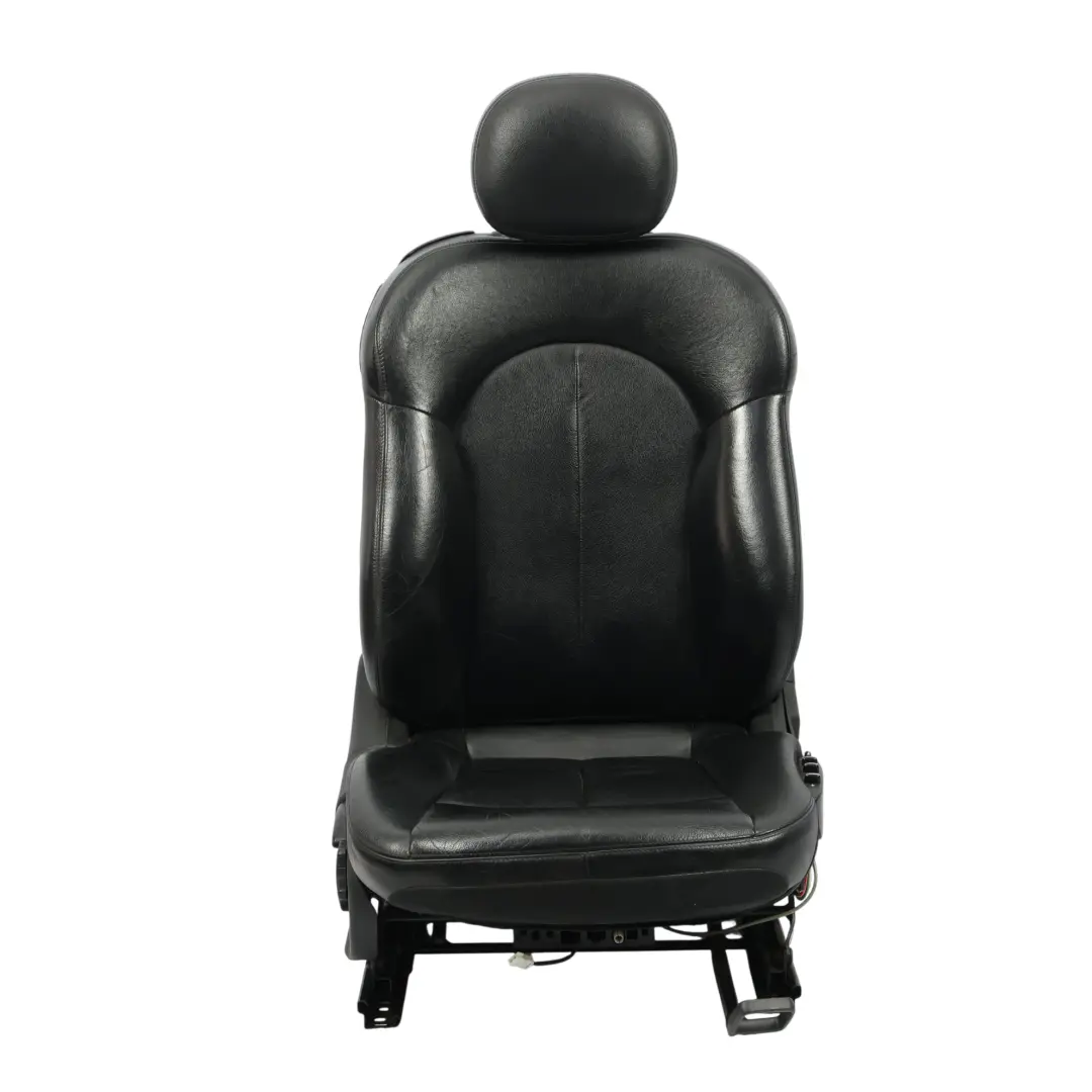 Mercedes A209 Front Right O/S Seat Multi Contour Black Leather Nappa Amaretta - SKU A2099107093-1 - Part number A2099107093