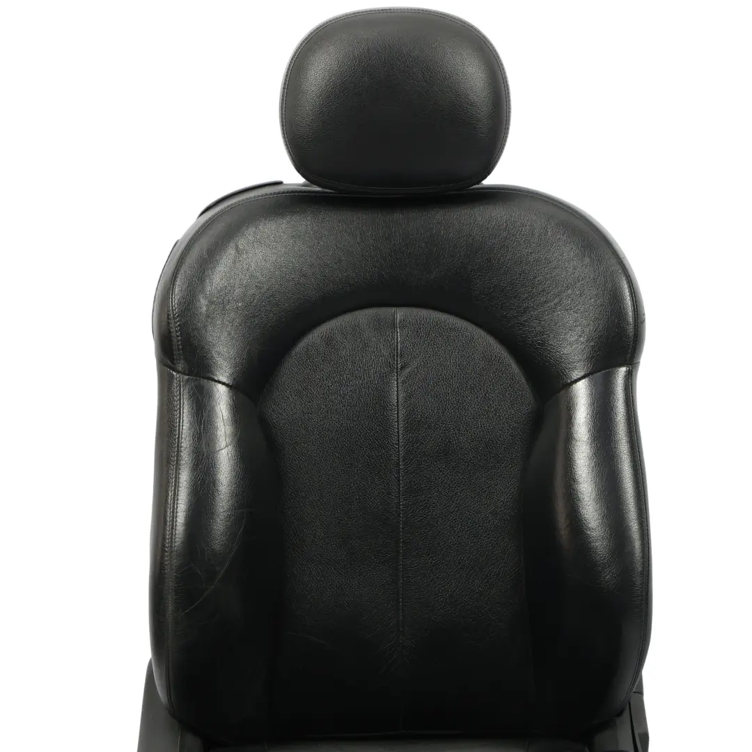 Mercedes A209 Asiento Delantero Derecho Multi Contorno Cuero Negro Nappa - SKU A2099107093-1 - Número de pieza A2099107093
