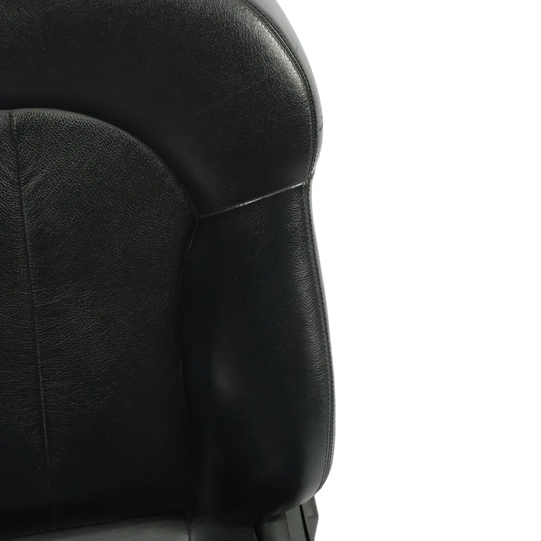 Asiento Delantero Derecho Multi Contorno Cuero Negro Nappa para Mercedes A209 con número de pieza A2099107093 Mercedes A209 Asiento Delantero Derecho Multi Contorno Cuero Negro Nappa - SKU A2099107093-1 - Número de pieza A2099107093