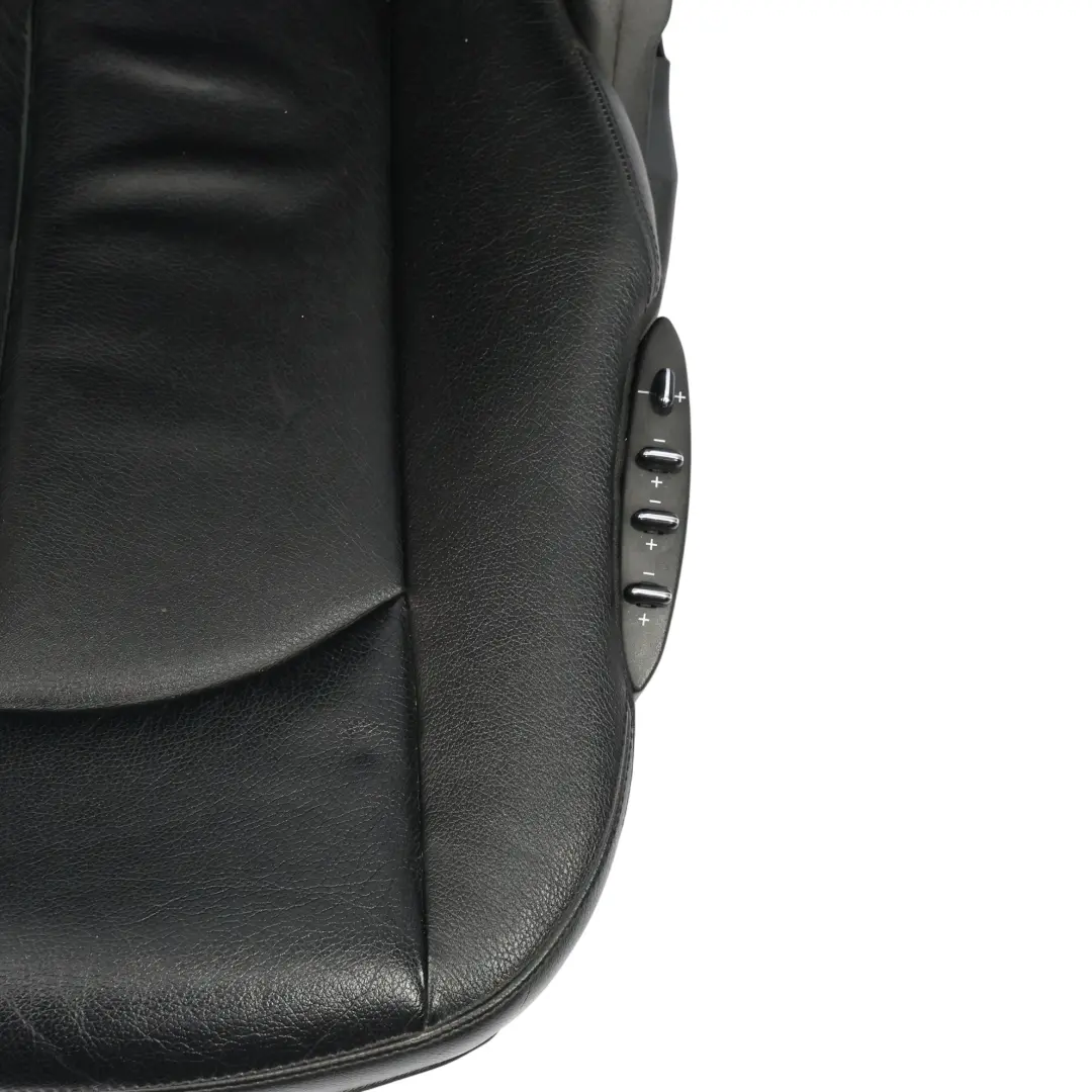 Vorne Rechts Sitz Multi Contour Schwarz Leder Nappa Amaretta für Mercedes A209 mit Teilenummer A2099107093 Mercedes A209 Vorne Rechts Sitz Multi Contour Schwarz Leder Nappa Amaretta - SKU A2099107093-1 - Teilenummer A2099107093