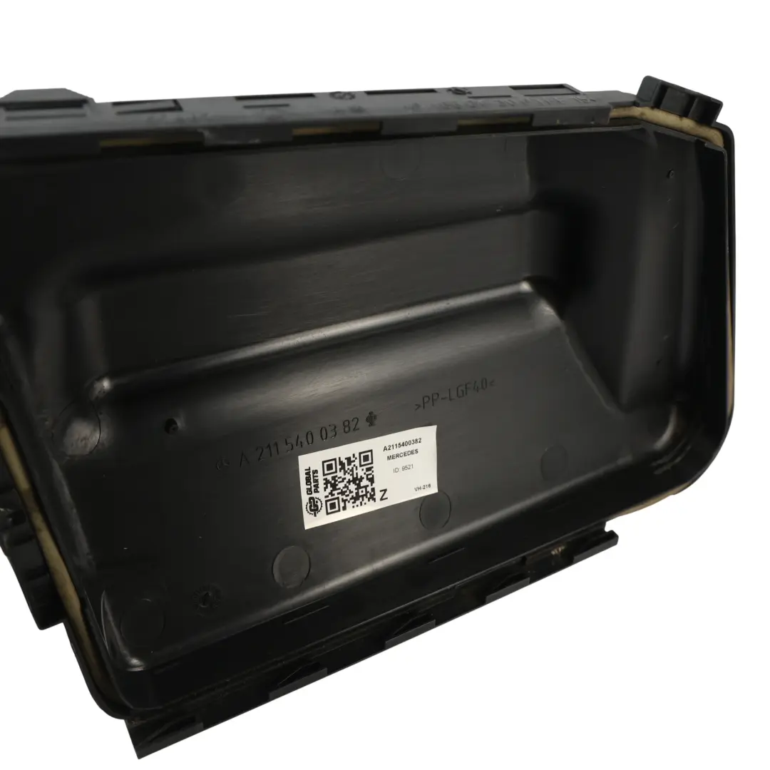 Mercedes W211 C219 Front Fuse Box SAM Module Cap Cover Housing - SKU RHD-A2115400382 - Part number A2115400382