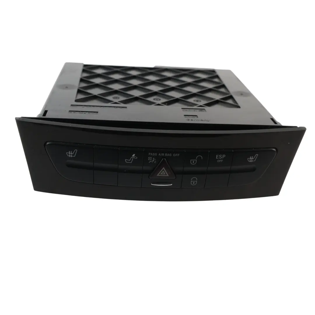 Mercedes W211 Consola Central ESP Peligro Asiento Panel Interruptor - SKU A2116800552-2 - Número de pieza A2116800552