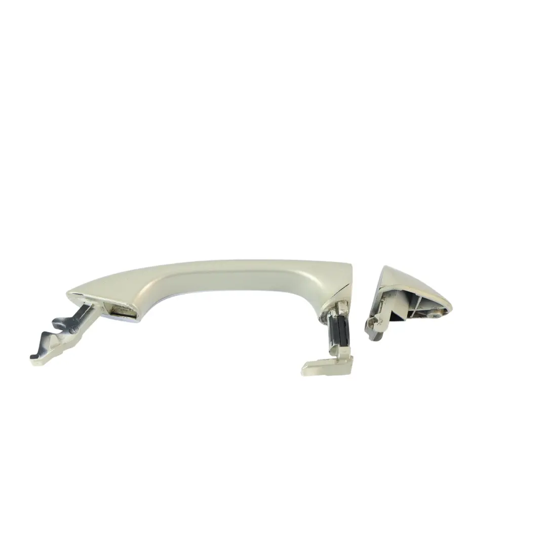 Front Door Grab Handle Left N/S Designo Silver - 029 to Mercedes A209 W211 with Part number A2117600770 Mercedes A209 W211 Front Door Grab Handle Left N/S Designo Silver - 029 - SKU RHD-A2117600770-SVR - Part number A2117600770