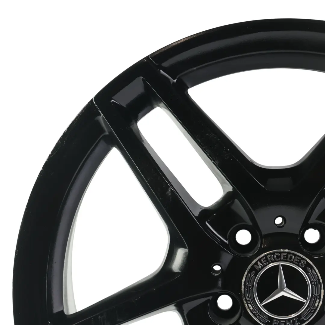 Mercedes W207 W212 AMG Llanta Aleación 18" ET:48 8.5J Negro - SKU A2124010300-7 - Número de pieza A2124010300