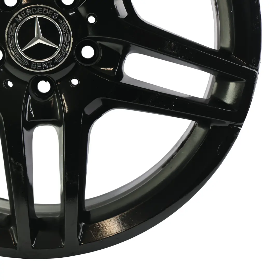 Mercedes W207 W212 AMG Alloy Wheel Rim 18" ET:48 8.5J Black - SKU A2124010300-7 - Part number A2124010300