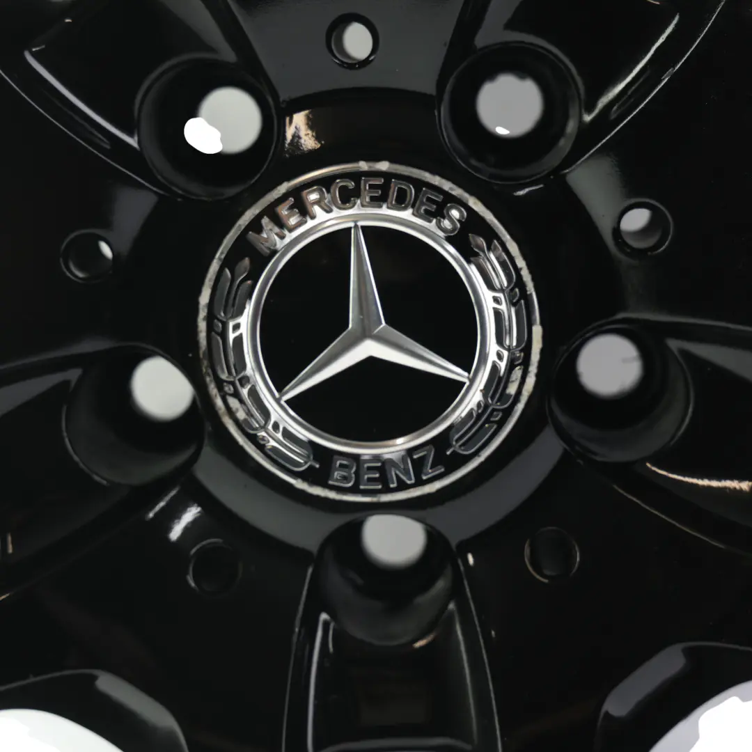 W207 W212 AMG Alu Felge 18" ET:48 8.5J Schwarz für Mercedes mit Teilenummer A2124010300 Mercedes W207 W212 AMG Alu Felge 18" ET:48 8.5J Schwarz - SKU A2124010300-7 - Teilenummer A2124010300