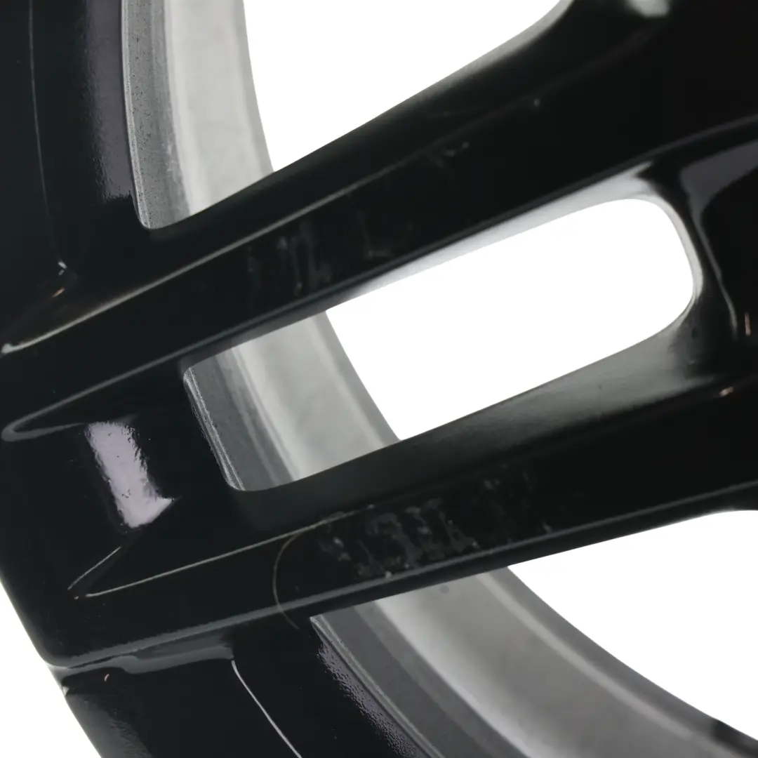 W207 W212 AMG Alu Felge 18" ET:48 8.5J Schwarz für Mercedes mit Teilenummer A2124010300 Mercedes W207 W212 AMG Alu Felge 18" ET:48 8.5J Schwarz - SKU A2124010300-7 - Teilenummer A2124010300