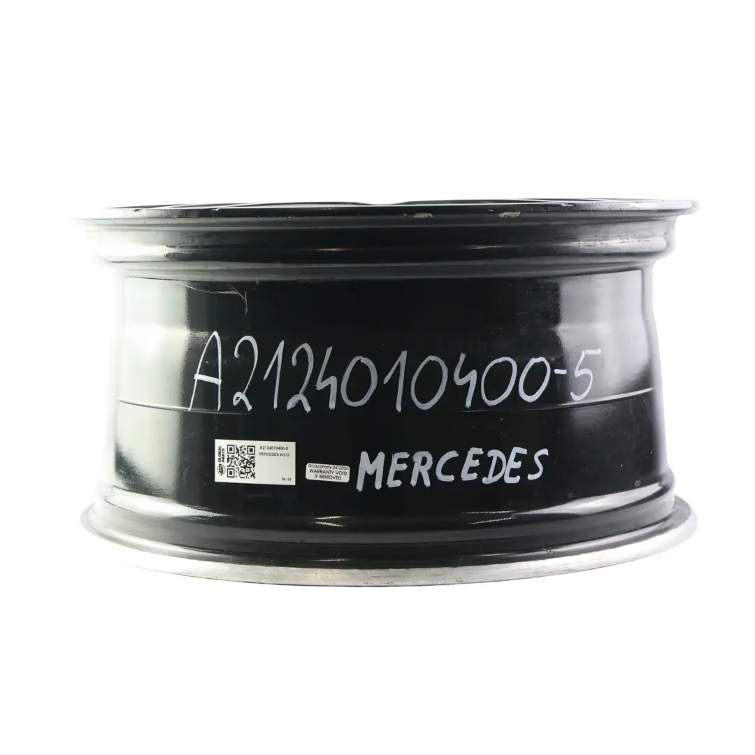 Alloy Rim Black 5-Double Spoke 18" ET:54 9J to Mercedes W212 AMG Rear Wheel with Part number A2124010400 Mercedes W212 AMG Rear Wheel Alloy Rim Black 5-Double Spoke 18" ET:54 9J - SKU A2124010400-5 - Part number A2124010400
