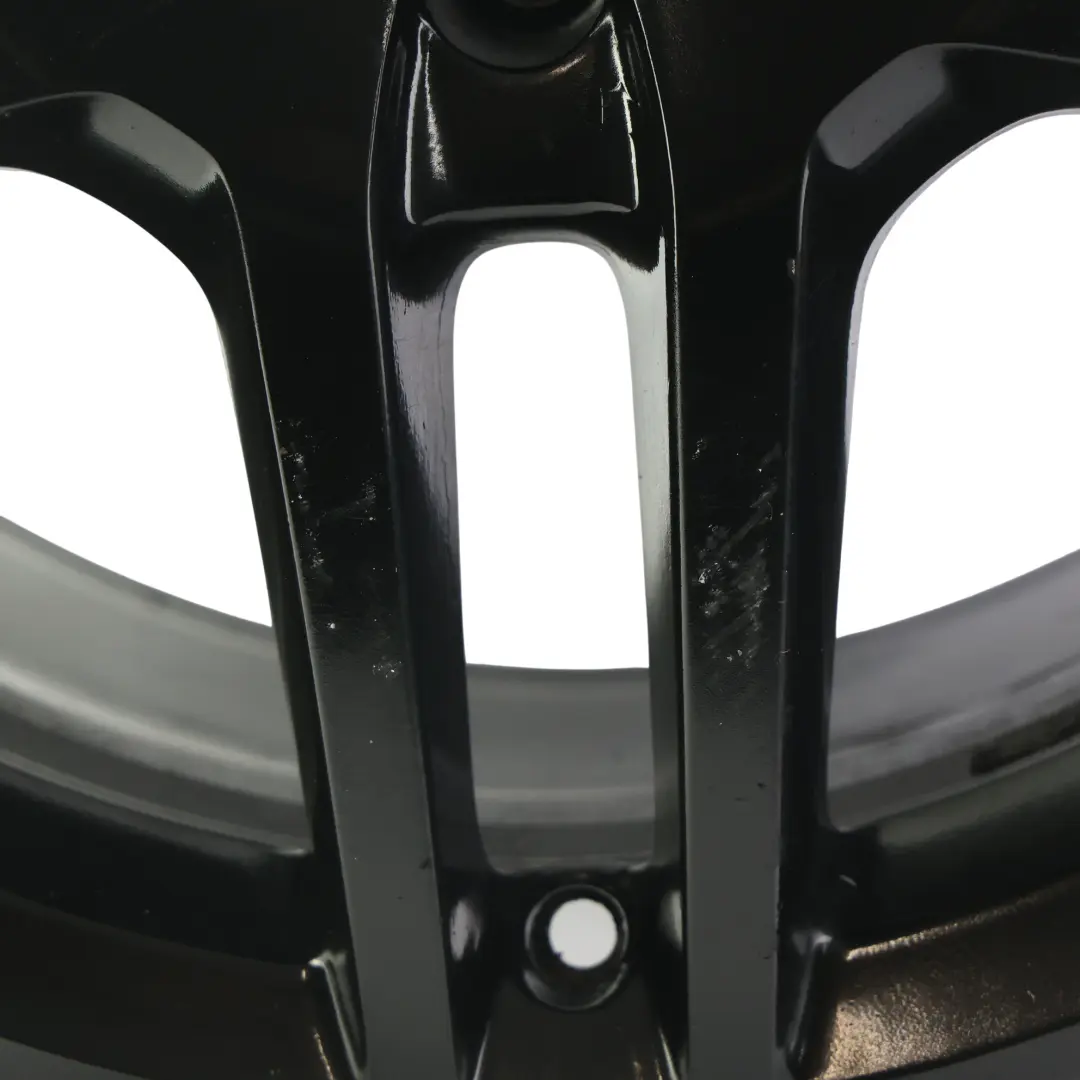 Mercedes W212 AMG Cerchione Lega Posteriore Nero 5 Doppia Razza 18" ET:54 9J - SKU A2124010400-5 - Numero di parte A2124010400
