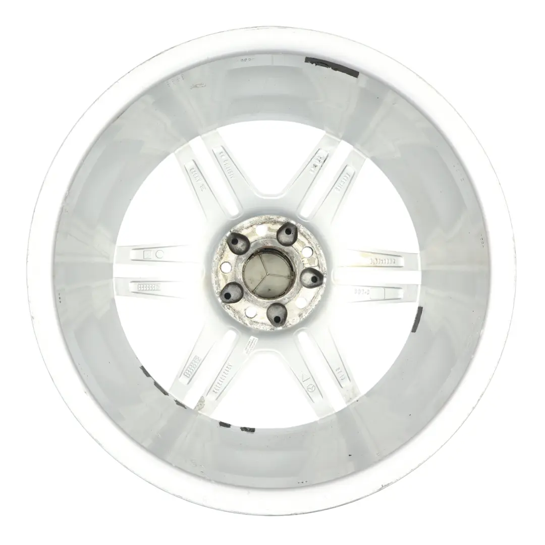 Axle Silver Alloy Wheel Rim 18" ET:48 8,5J to Mercedes W212 Rear with Part number A2124012302 Mercedes W212 Rear Axle Silver Alloy Wheel Rim 18" ET:48 8,5J - SKU A2124012302-1 - Part number A2124012302