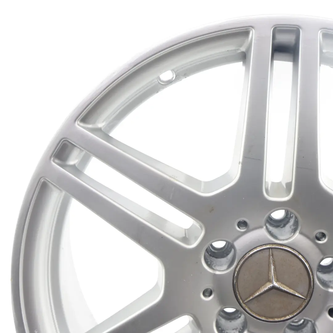 Mercedes W212 Rear Axle Silver Alloy Wheel Rim 18" ET:48 8,5J - SKU A2124012302-1 - Part number A2124012302
