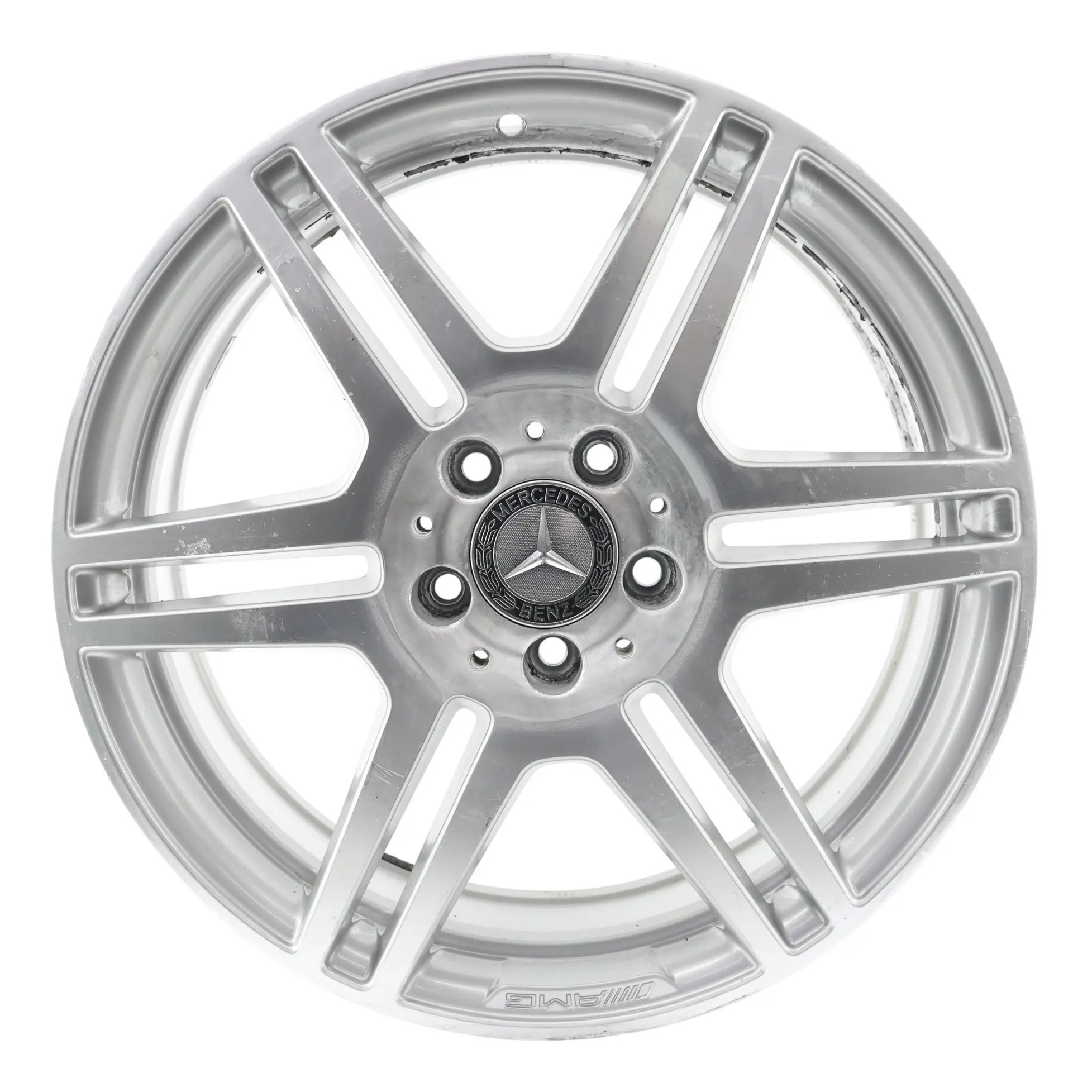 Mercedes W212 Felga Aluminiowa Srebrna 18" ET:48 8,5J A2124012302