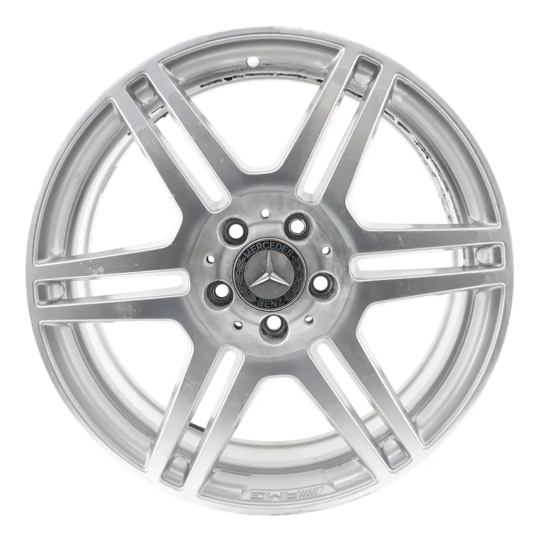 Llanta Aleación Plateada Para Trasero 18" ET:48 8,5J para Mercedes W212 con número de pieza A2124012302 Mercedes W212 Llanta Aleación Plateada Para Trasero 18" ET:48 8,5J - SKU A2124012302-3 - Número de pieza A2124012302