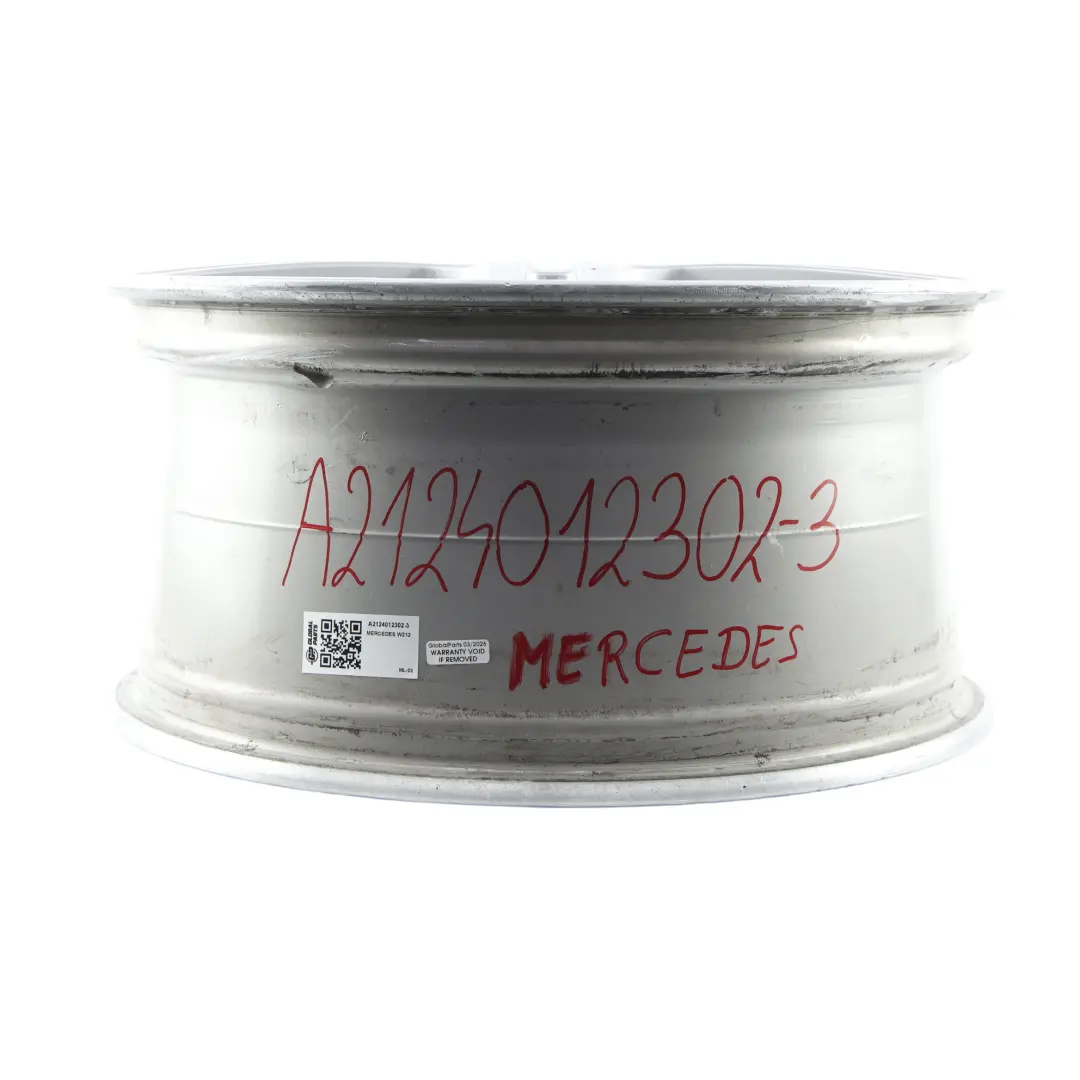 Essieu Arrière Jante Alliage Argent 18" ET:48 8,5J pour Mercedes W212 à propos du numéro de pièce A2124012302 Mercedes W212 Essieu Arrière Jante Alliage Argent 18" ET:48 8,5J - SKU A2124012302-3 - Numéro de pièce A2124012302