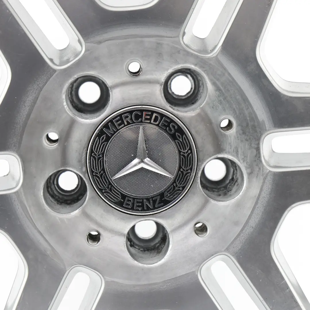 Mercedes W212 Hinterachse Silber Alufelge Felge 18" ET:48 8,5J - SKU A2124012302-3 - Teilenummer A2124012302