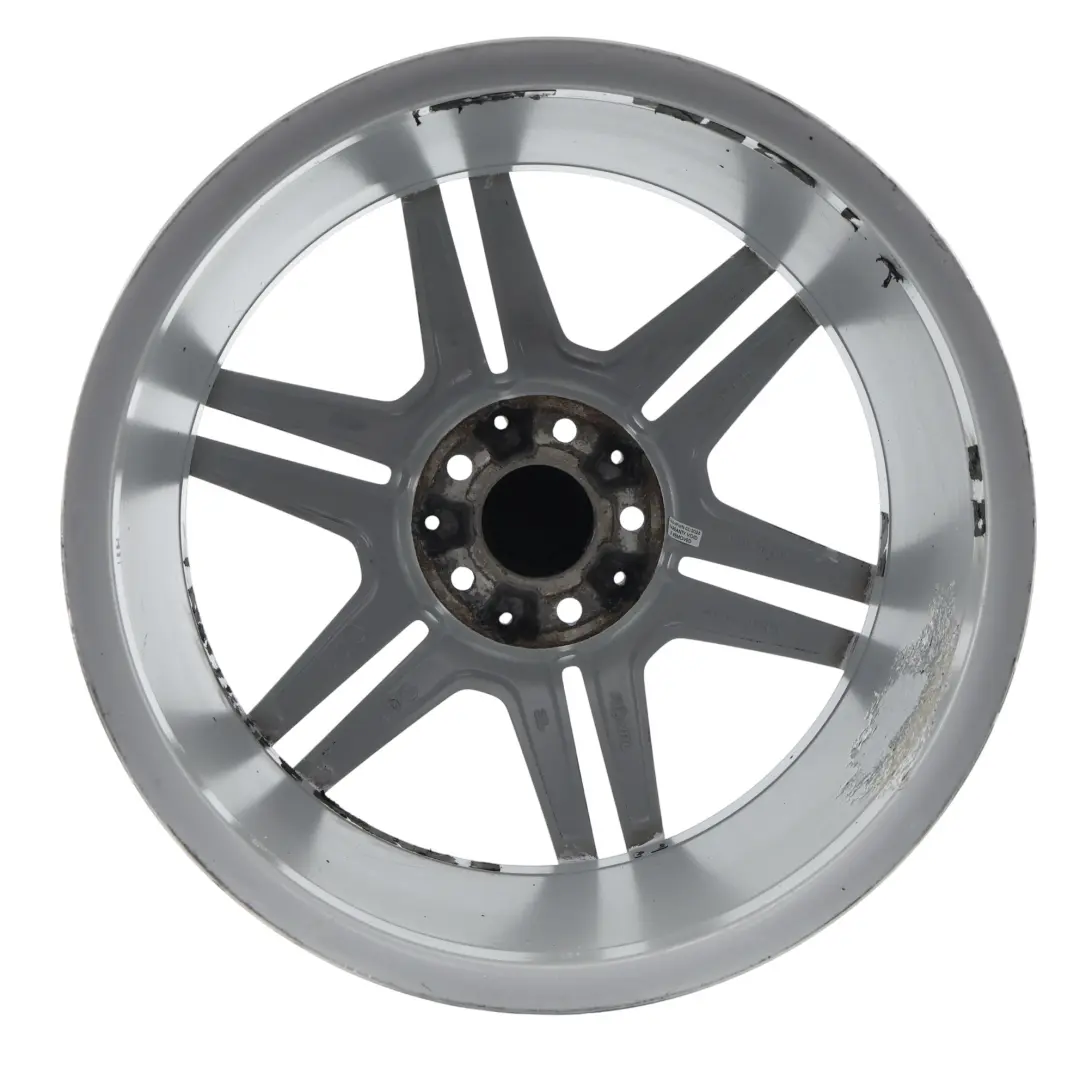 Mercedes W212 Rear Axle Silver Alloy Wheel Rim 18" ET:48 8,5J - SKU A2124012302-4 - Part number A2124012302