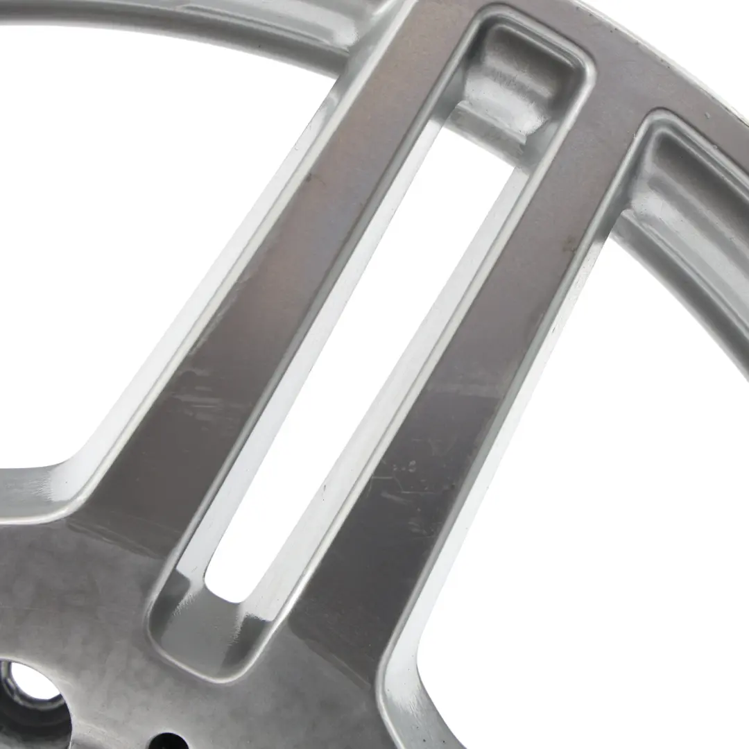 Mercedes W212 Rear Axle Silver Alloy Wheel Rim 18" ET:48 8,5J - SKU A2124012302-4 - Part number A2124012302