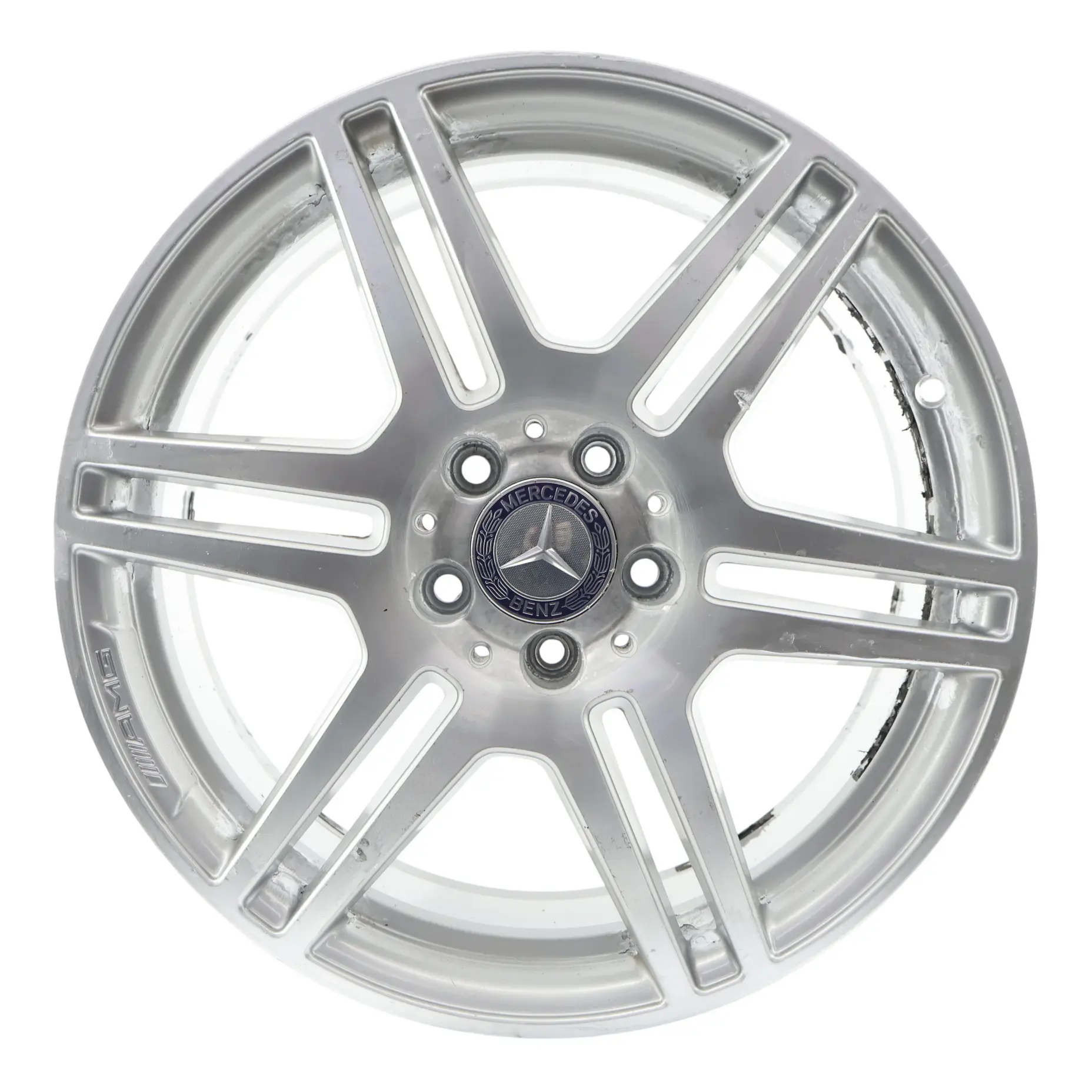 Mercedes W212 Essieu Arrière Jante Alliage Argent 18" ET:54 9J A2124012402