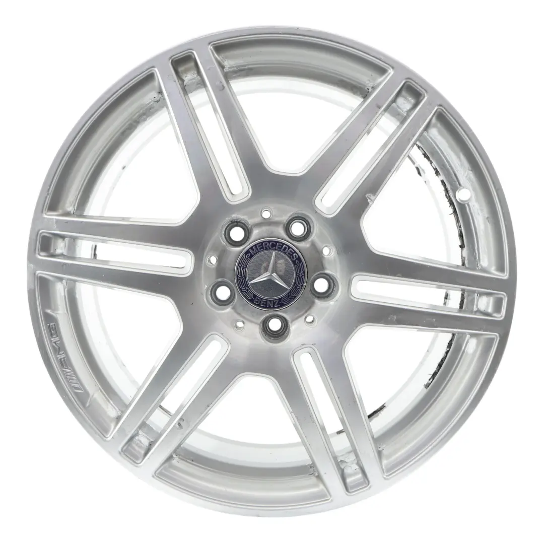 Mercedes W212 Hinten Silber Alufelge Alu Felge 18" ET:54 9J - SKU A2124012402-2 - Teilenummer A2124012402