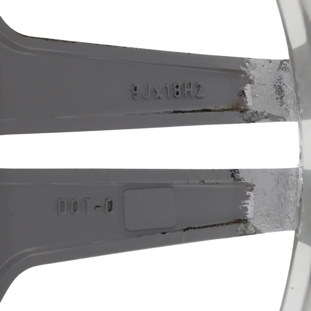 Mercedes W212 Hinten Silber Alufelge Alu Felge 18" ET:54 9J - SKU A2124012402-2 - Teilenummer A2124012402