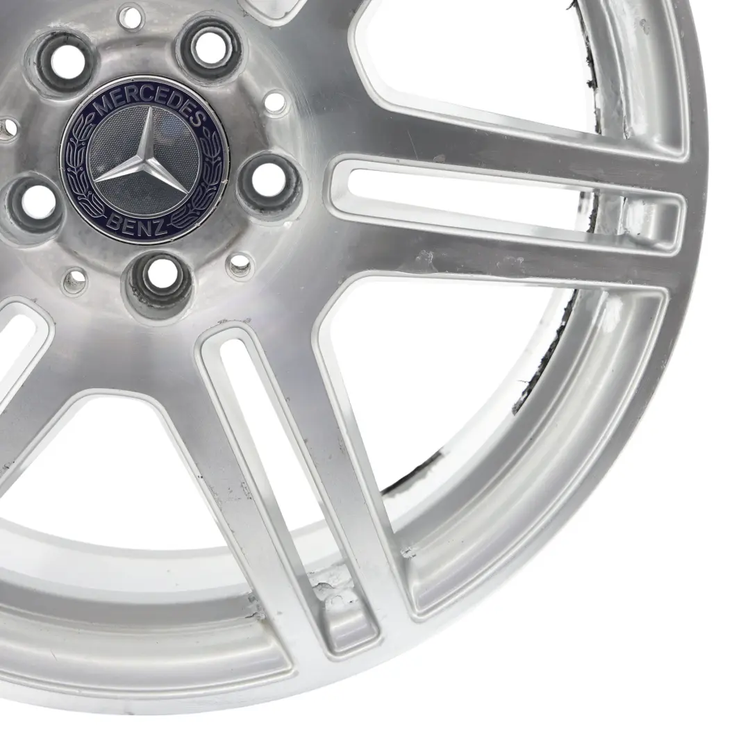 Mercedes W212 Rear Axle Wheel Rim Alloy Silver 18" ET:54 9J - SKU A2124012402-2 - Part number A2124012402