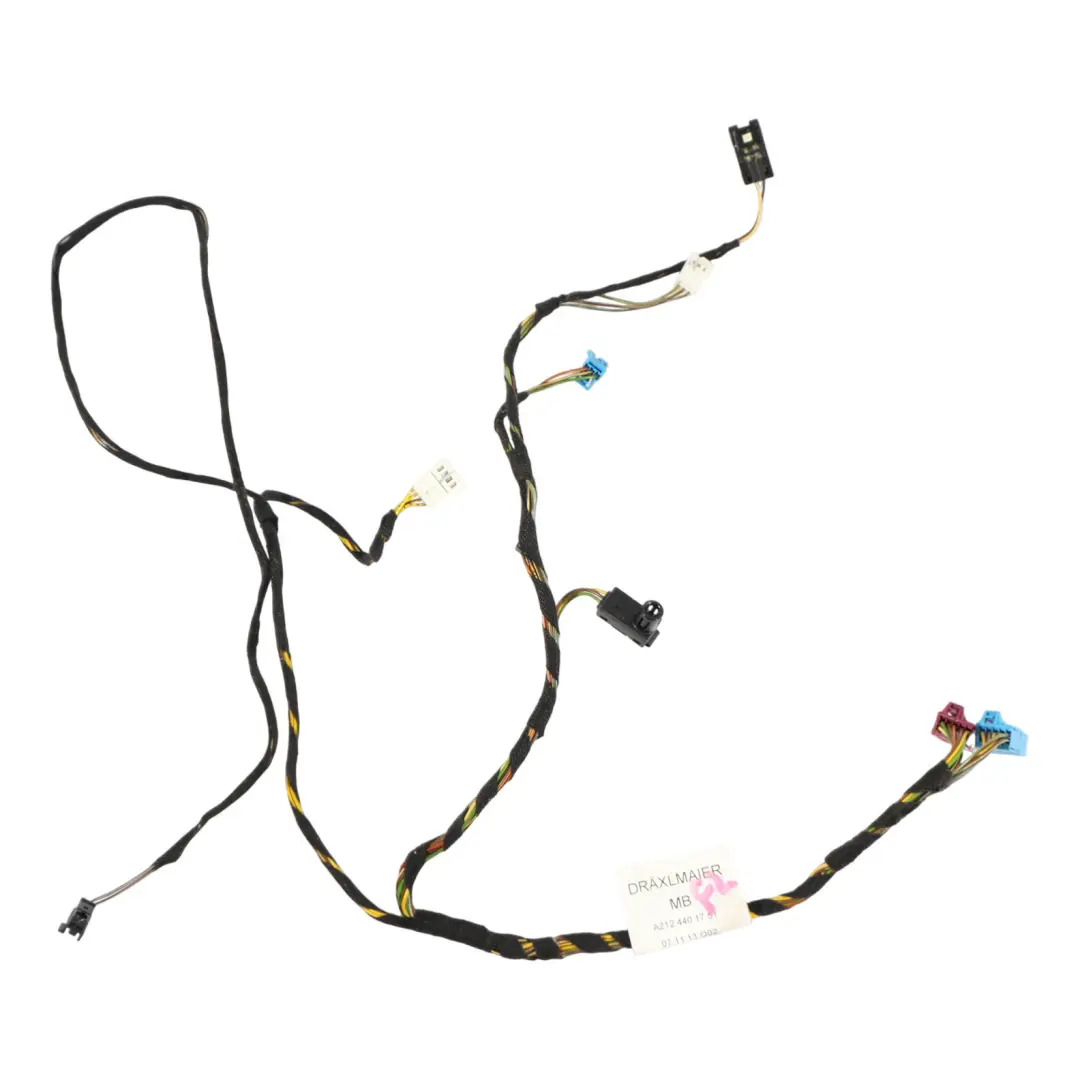 Mercedes W212 Door Wiring Loom Harness Cable Wire Front Left N/S - SKU RHD-A2124401751 - Part number A2124401751