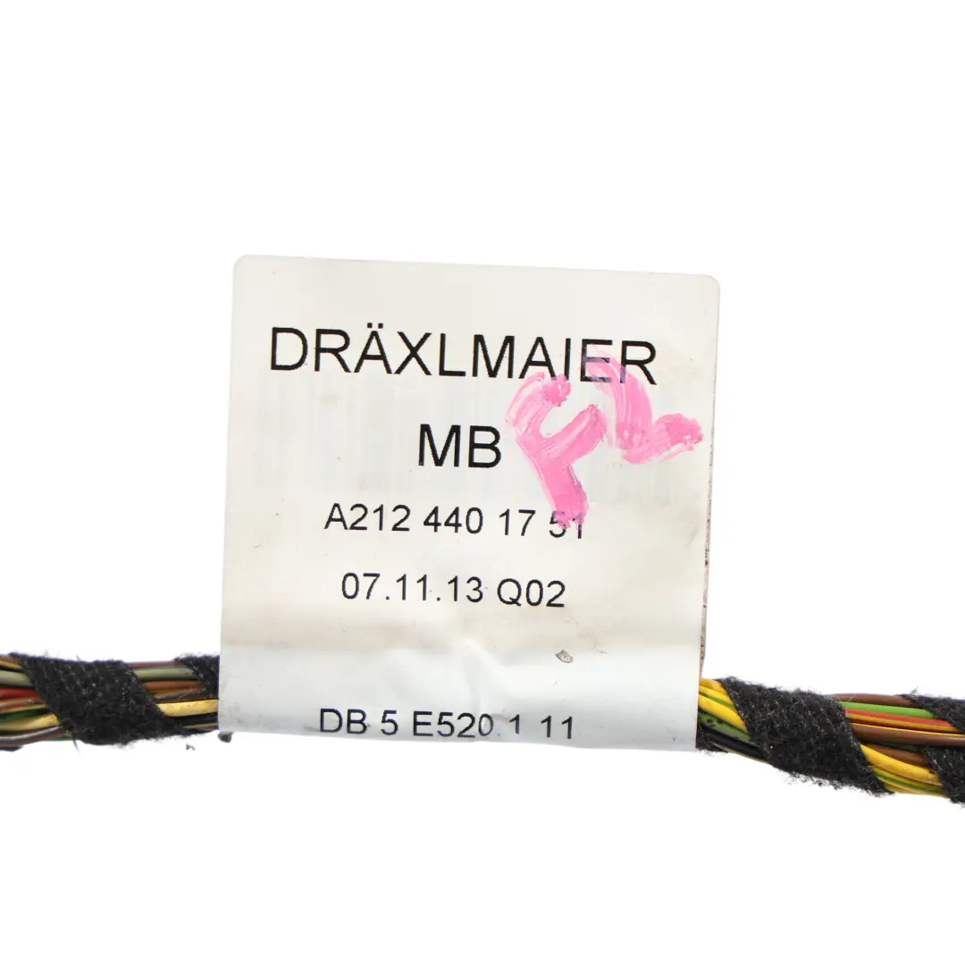 Door Wiring Loom Harness Cable Wire Front Left N/S to Mercedes W212 with Part number A2124401751 Mercedes W212 Door Wiring Loom Harness Cable Wire Front Left N/S - SKU RHD-A2124401751 - Part number A2124401751